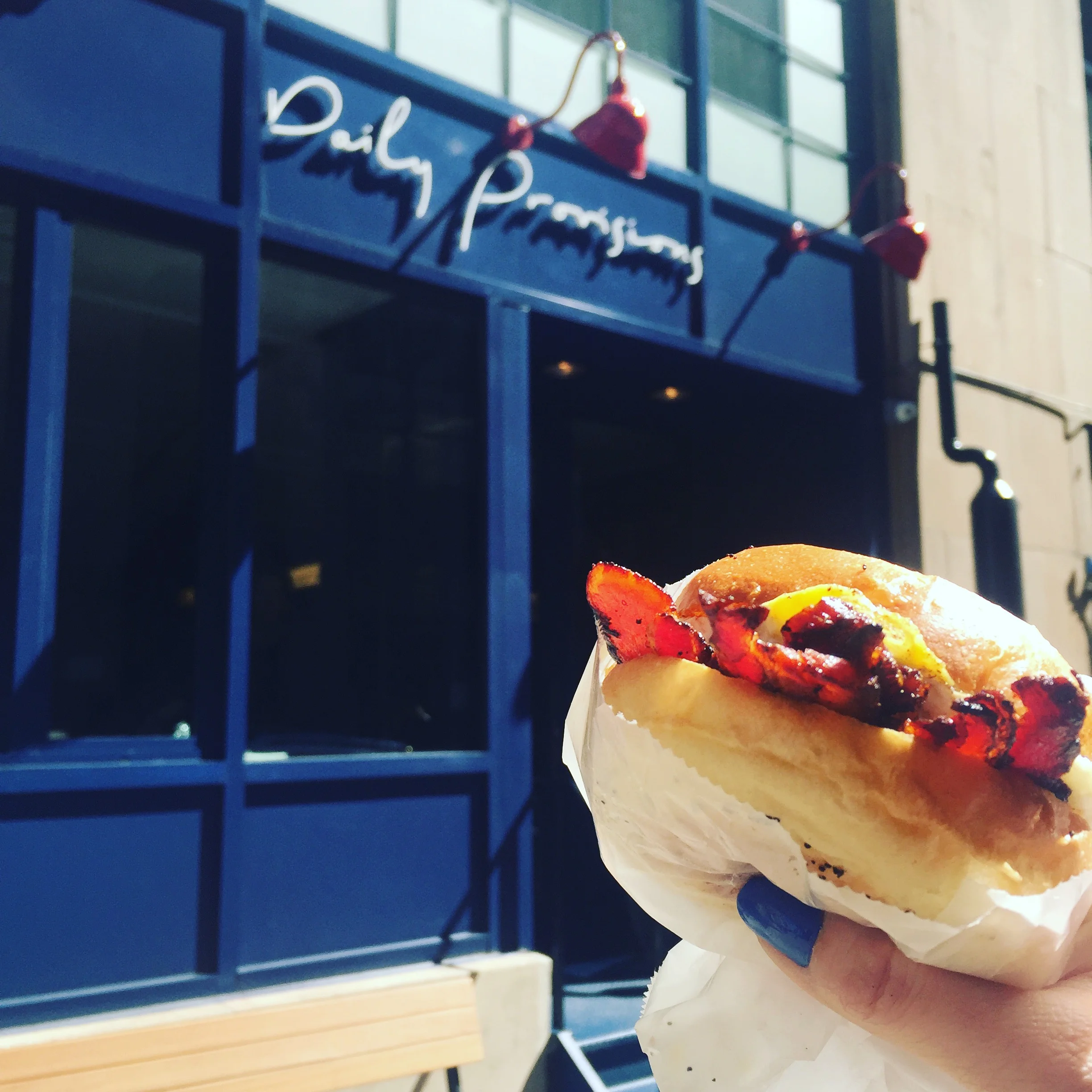 Breakfast at Daily Provisions