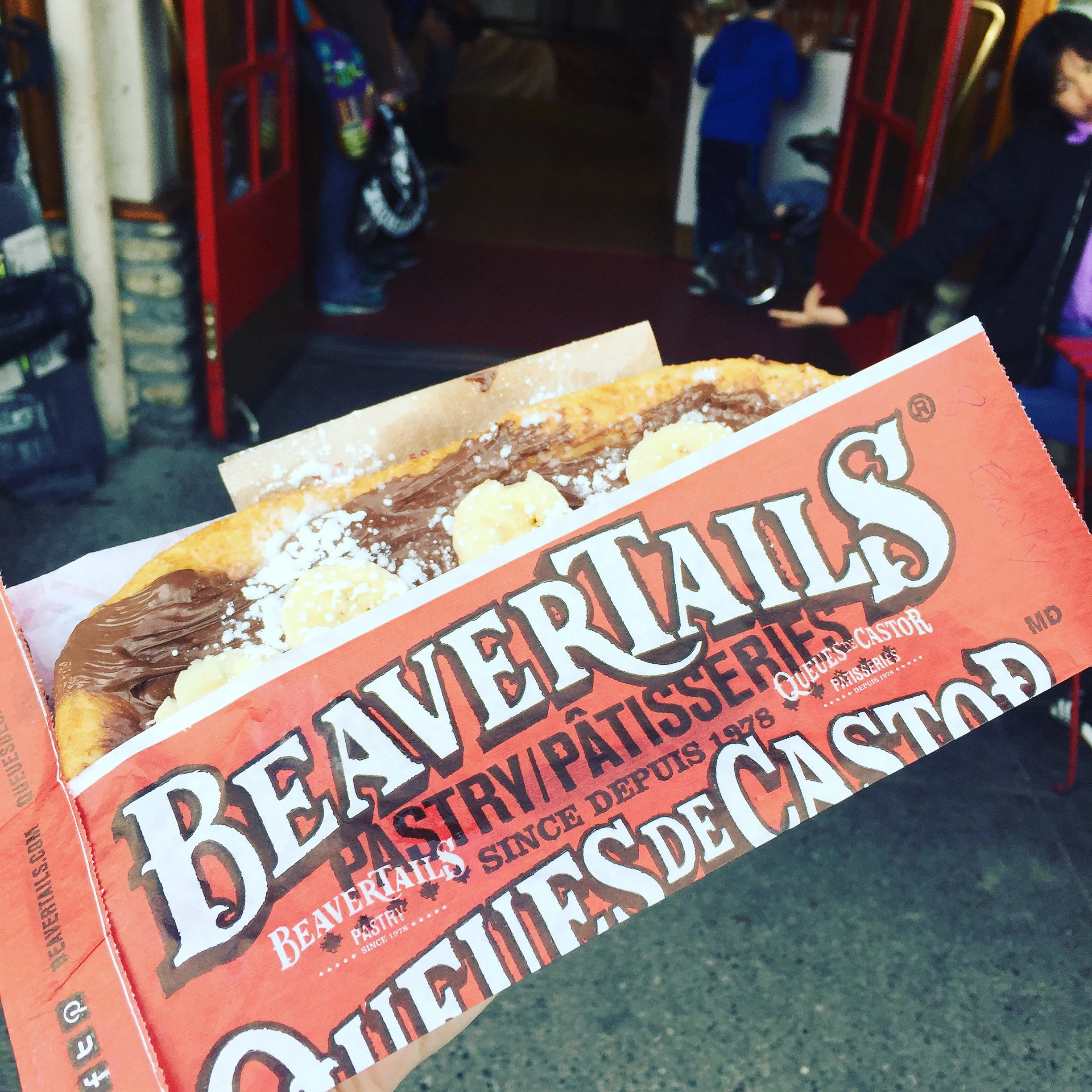 BeaverTails at Banff.