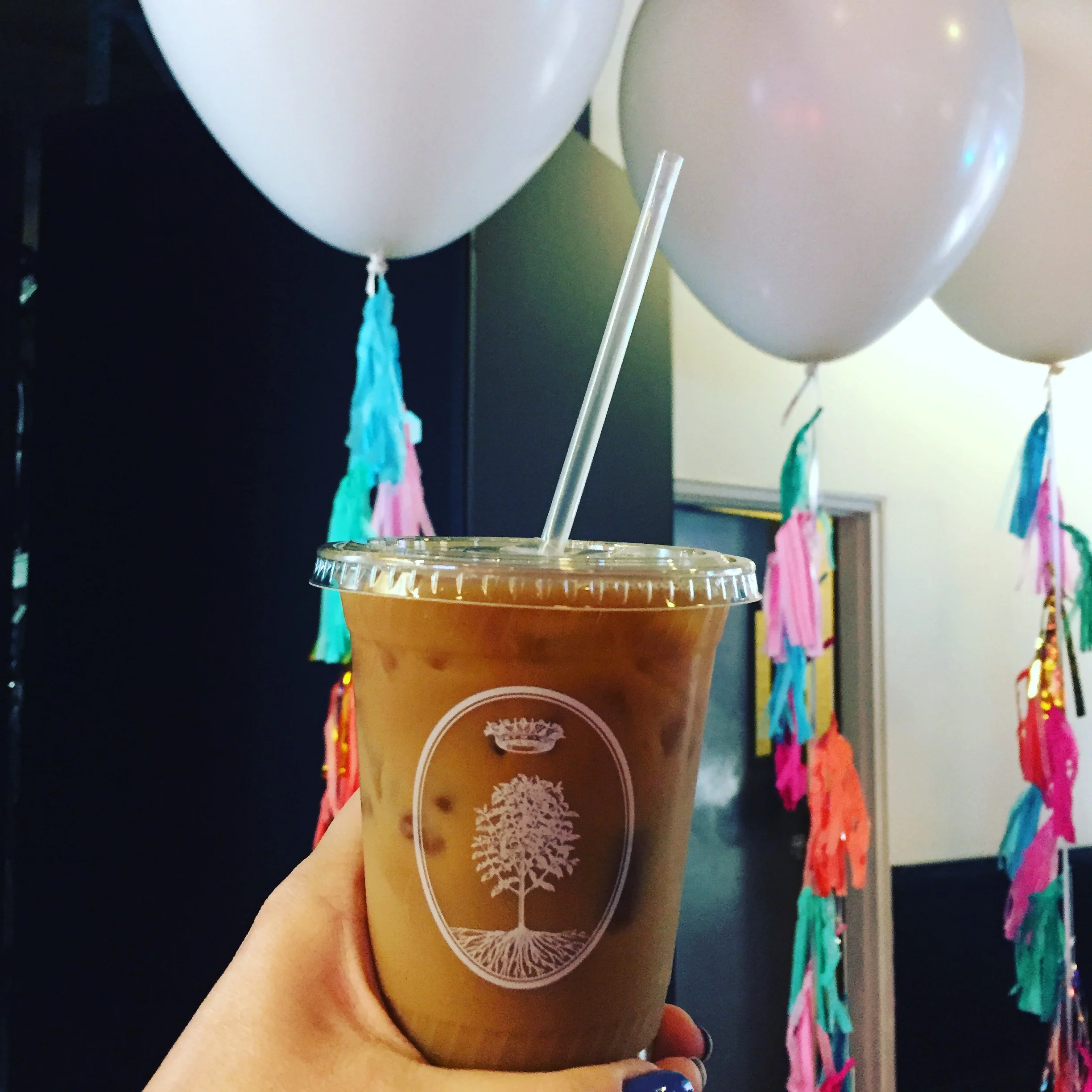  My first iced coffee!
