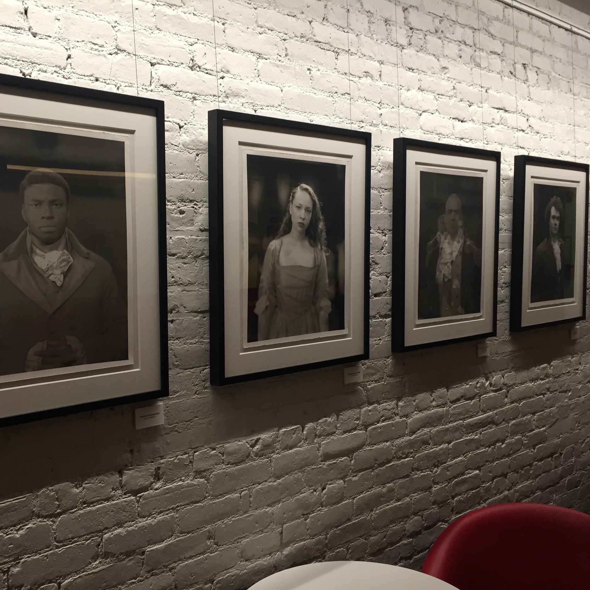 "Hamilton" portraits.