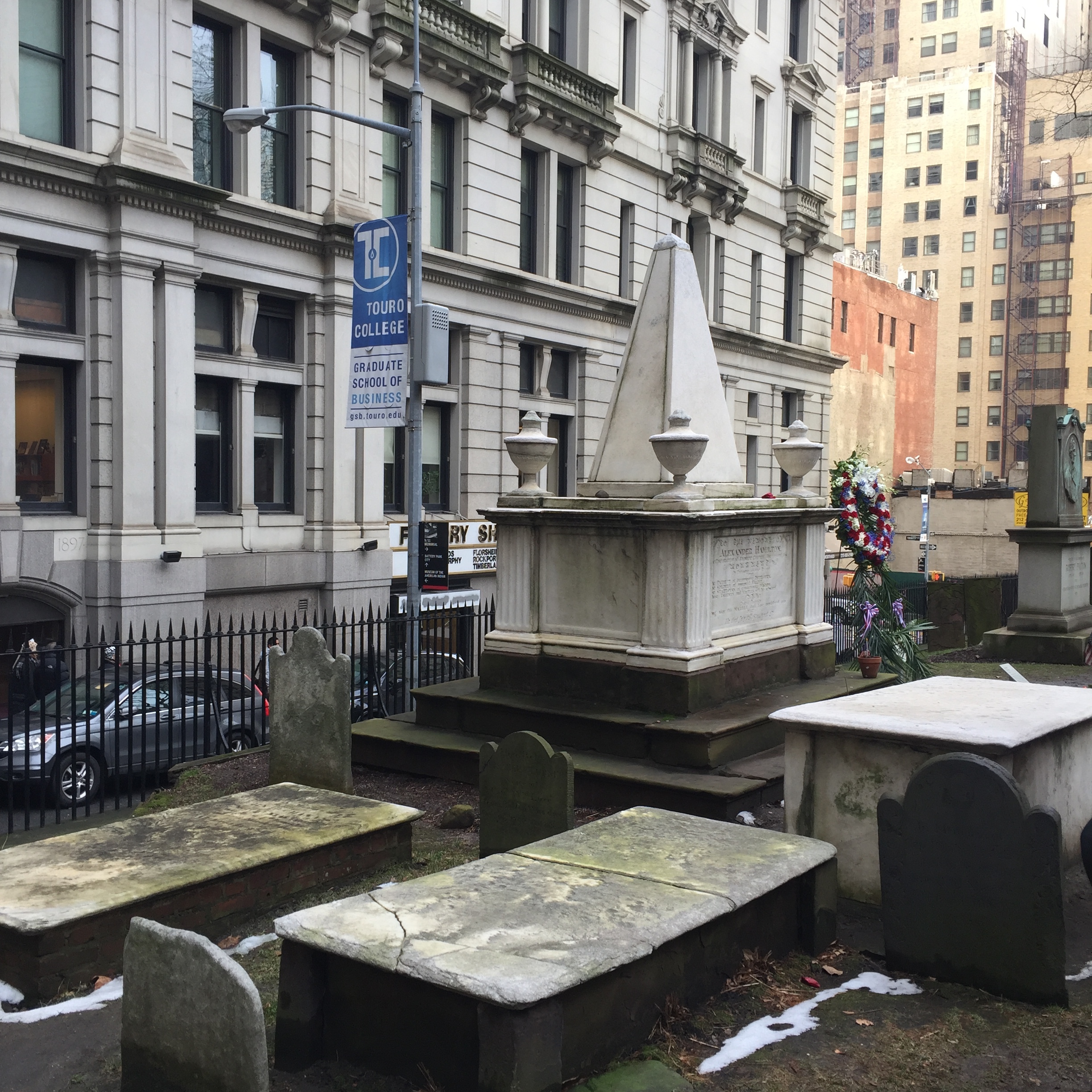 Alexander Hamilton's Grave.