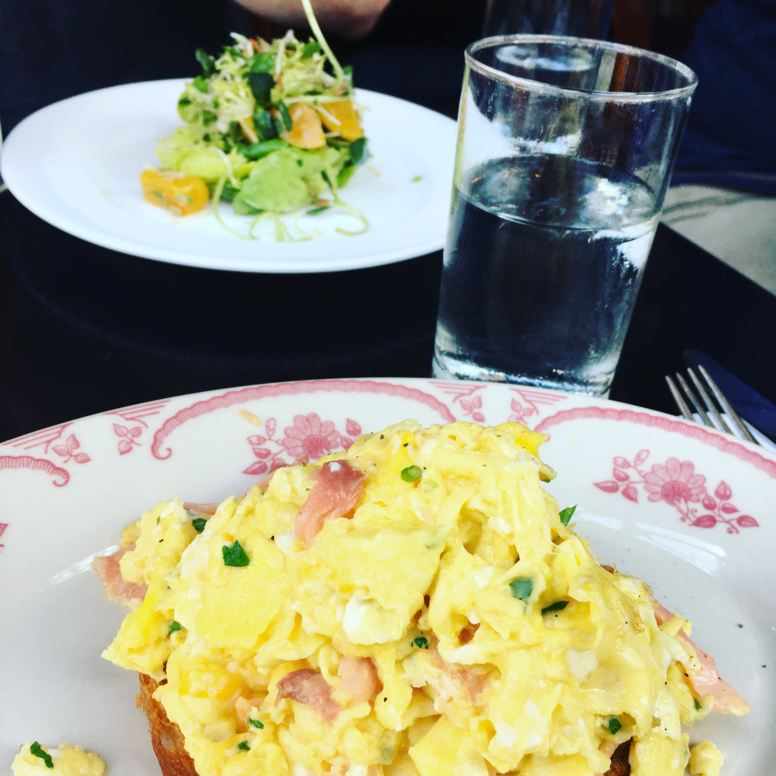 Brunch by the "Friends" apartment!