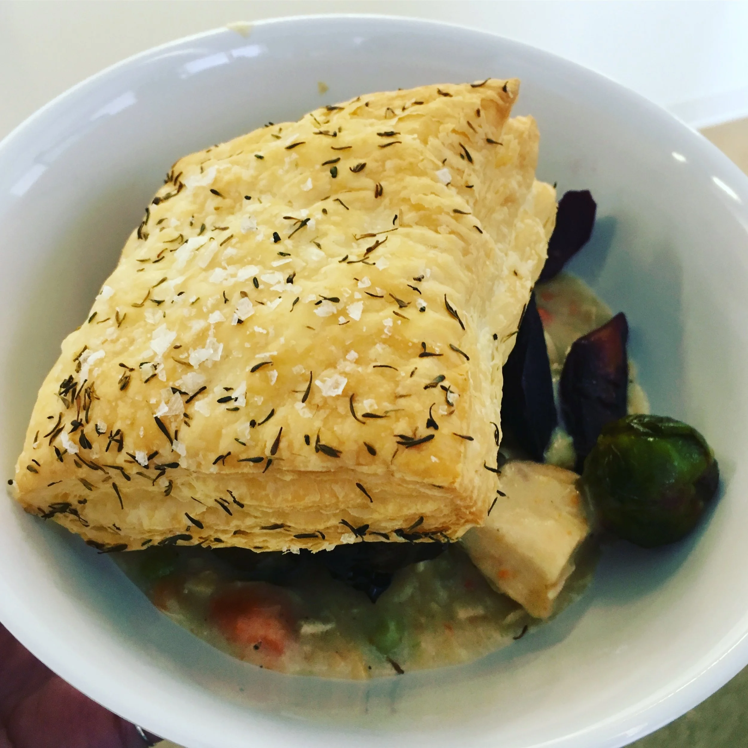 Chicken Pot Pie at the Gapeteria!