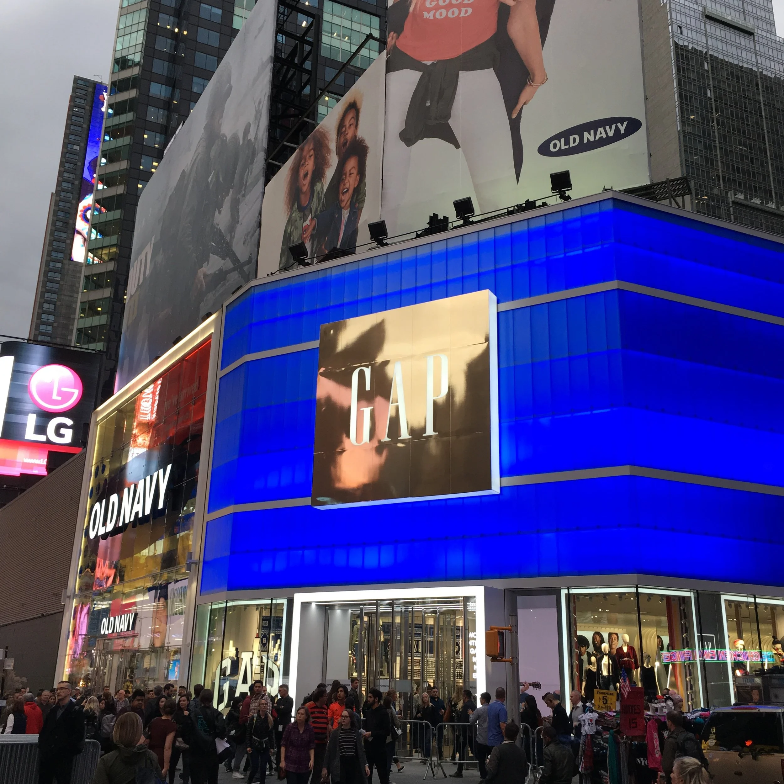 Welcome to New York, Gap Times Square!