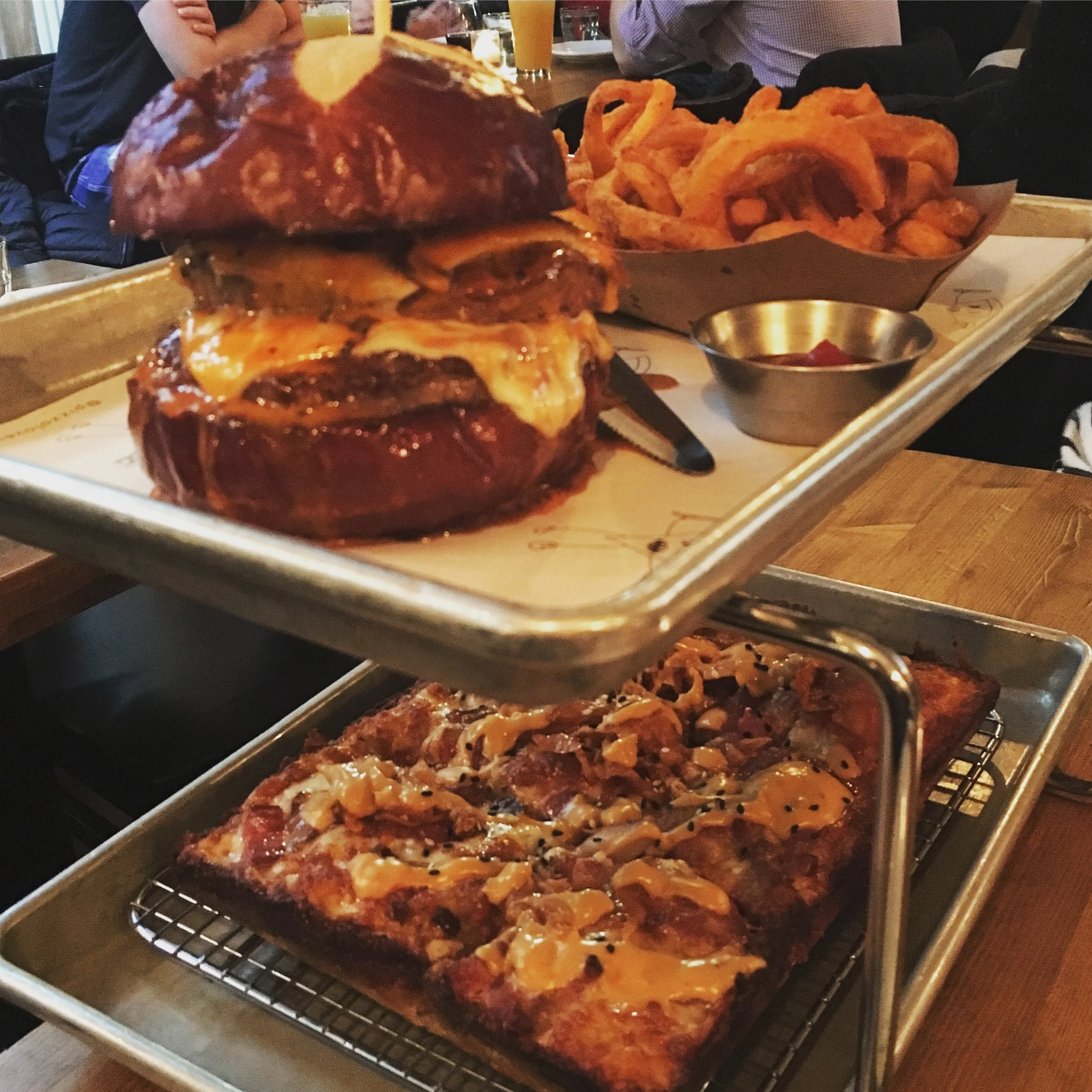 Pizza & Burgers Love Emily!