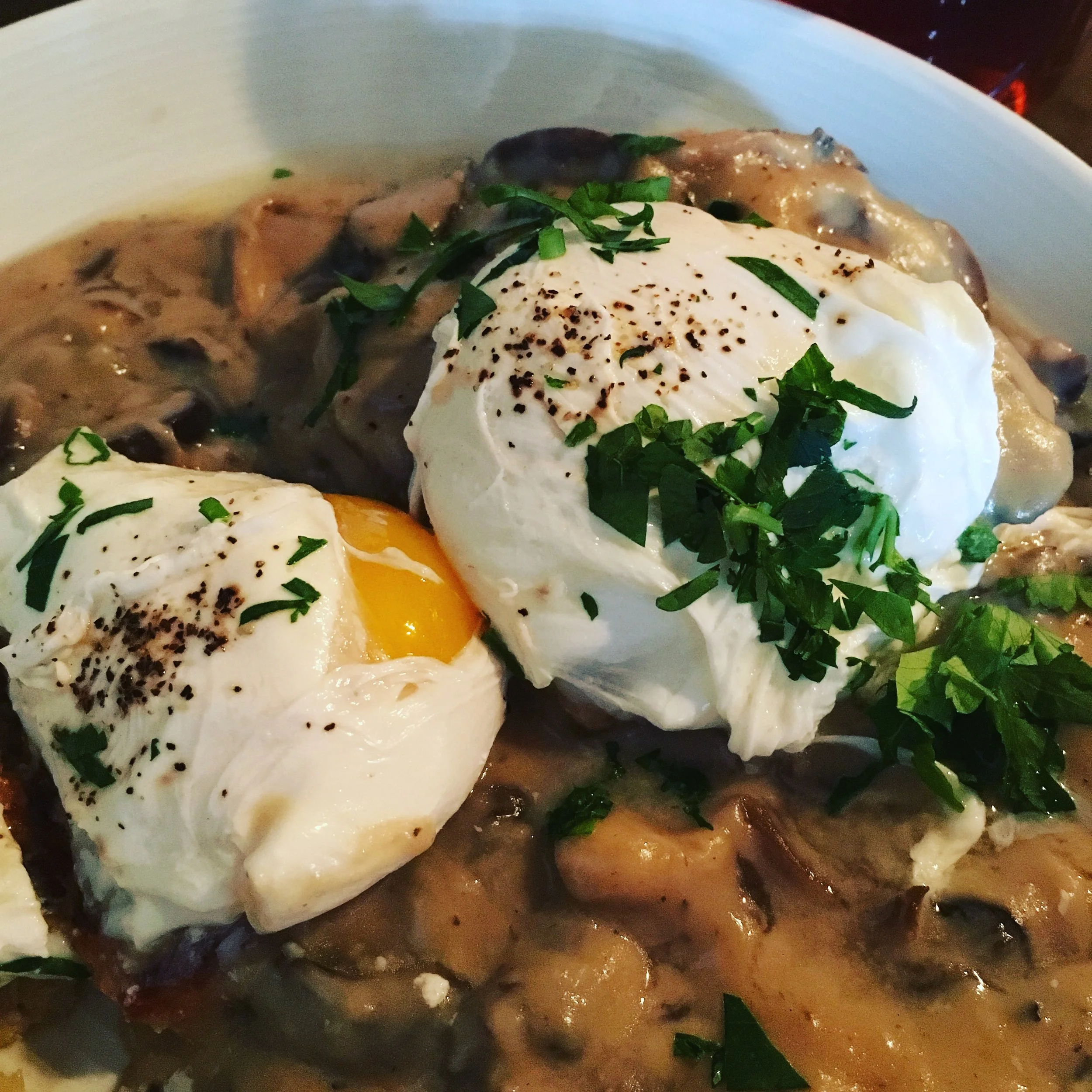 Biscuits & Mushroom Gravy