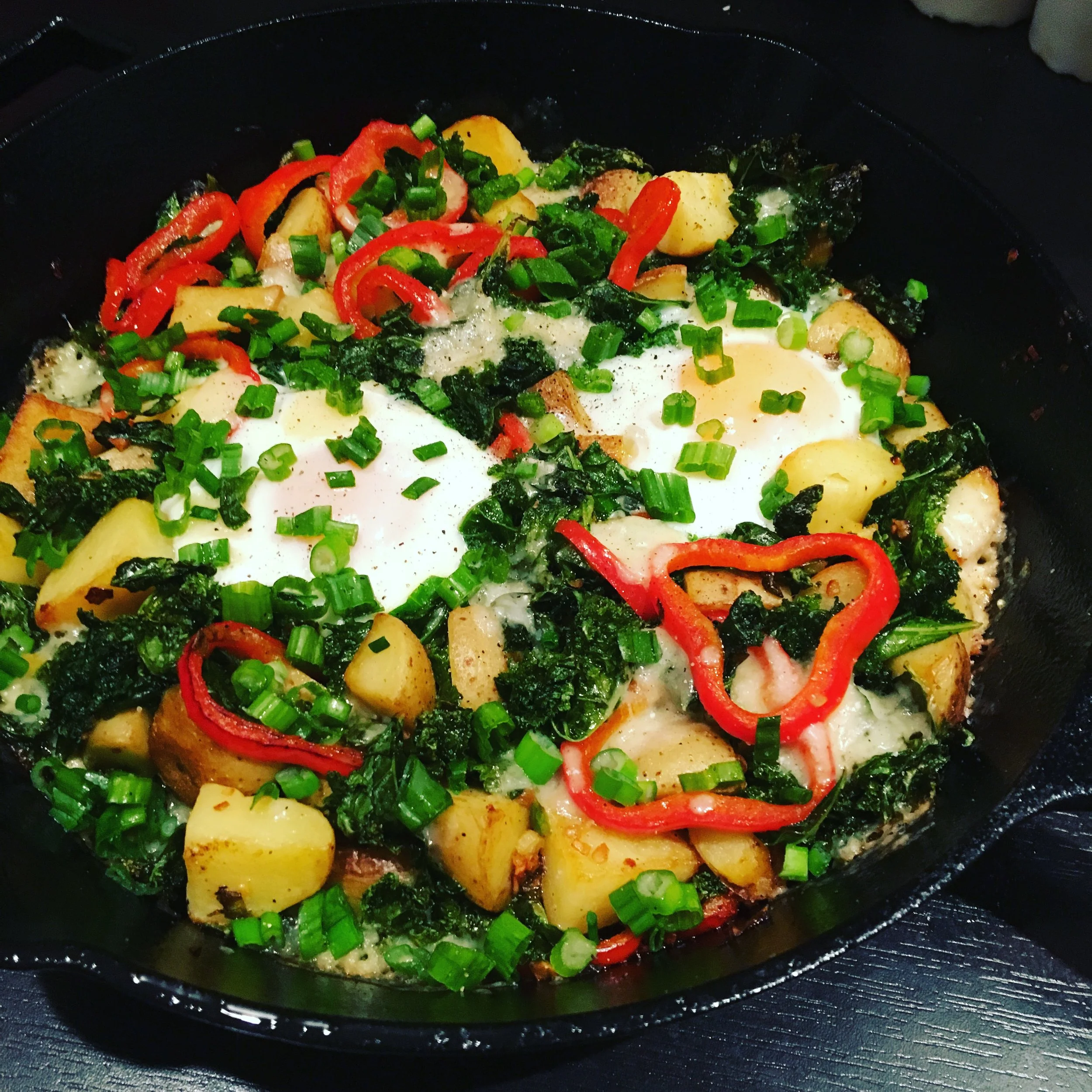 Check out those cooking skills!