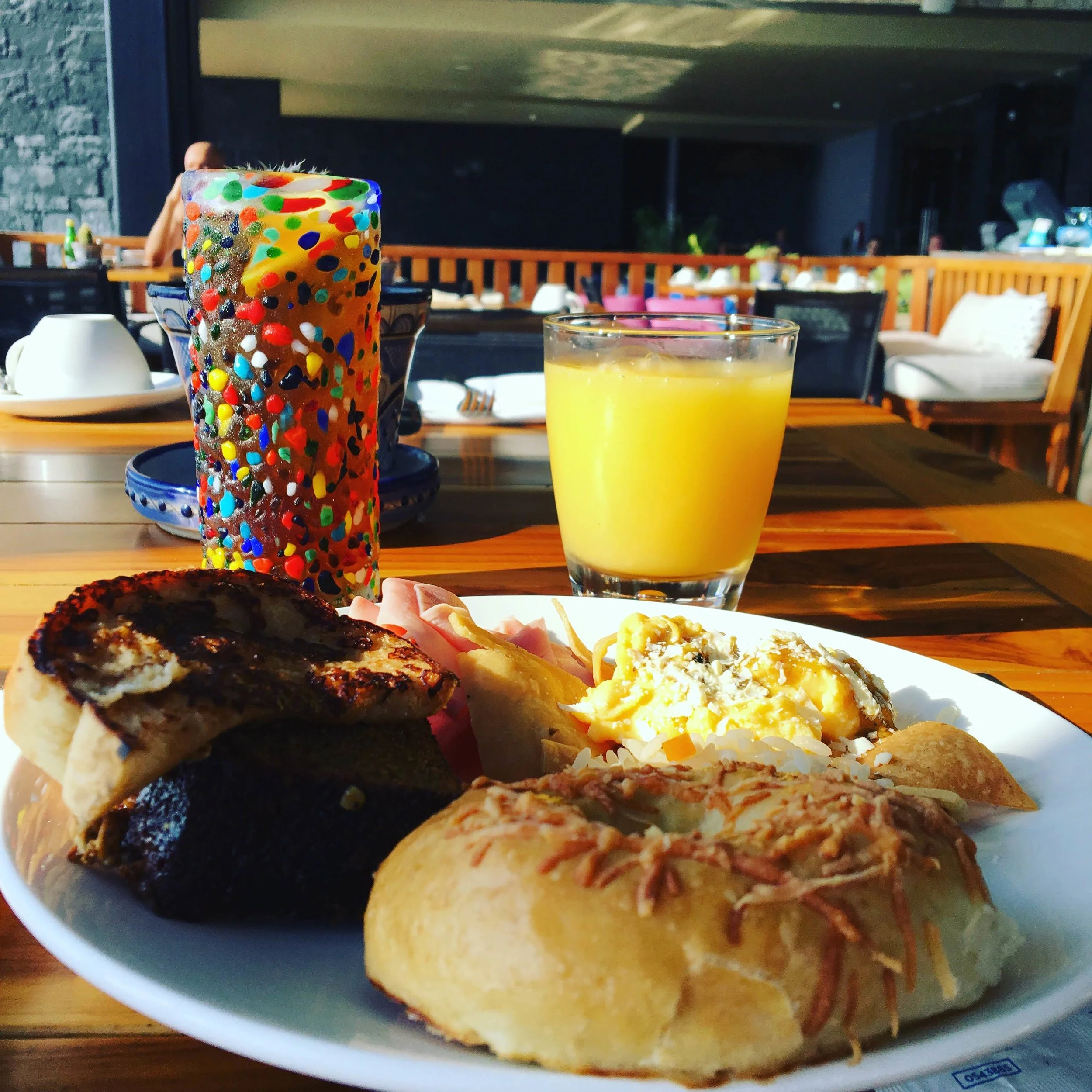 Breakfast Buffet on the beach!