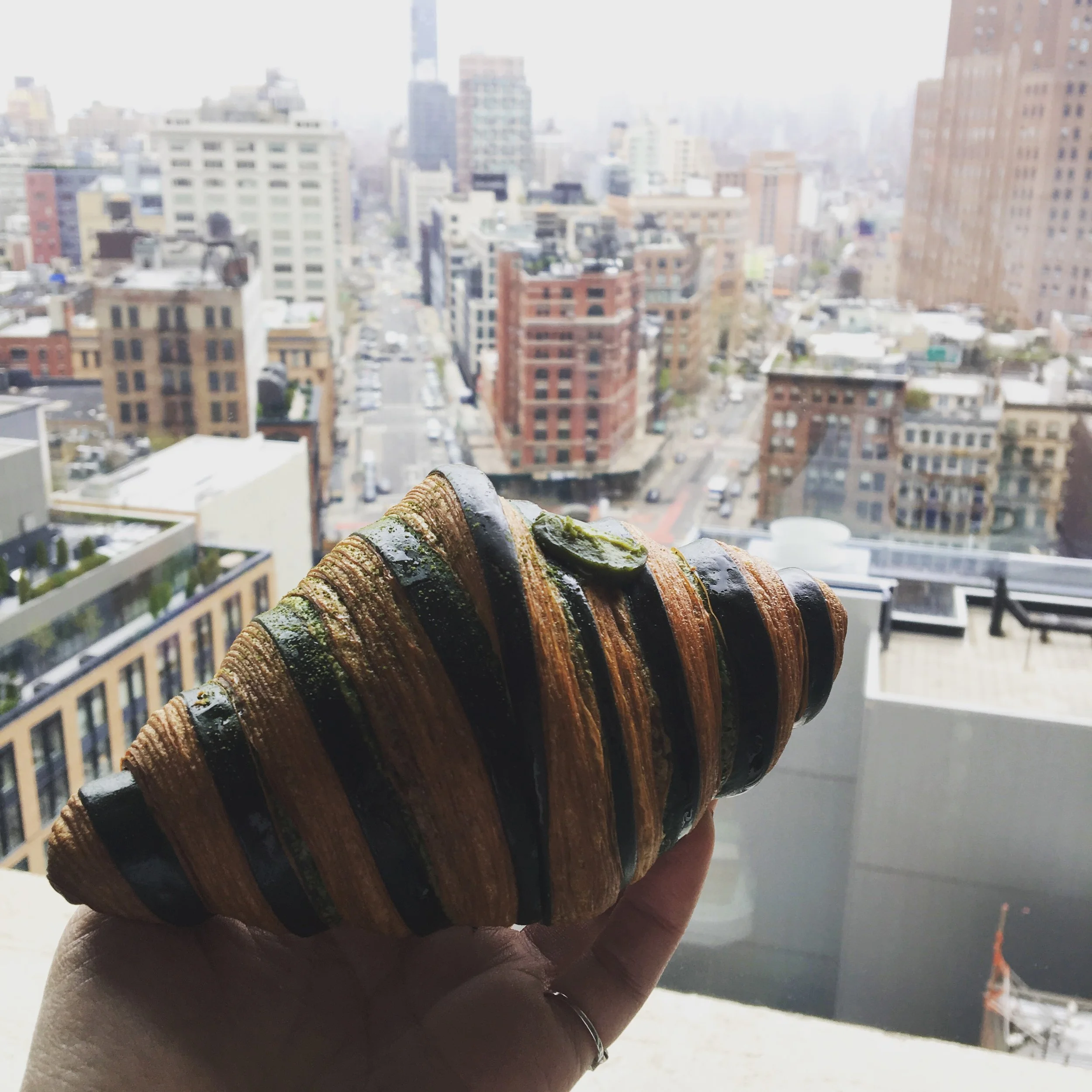 Matcha Croissant!