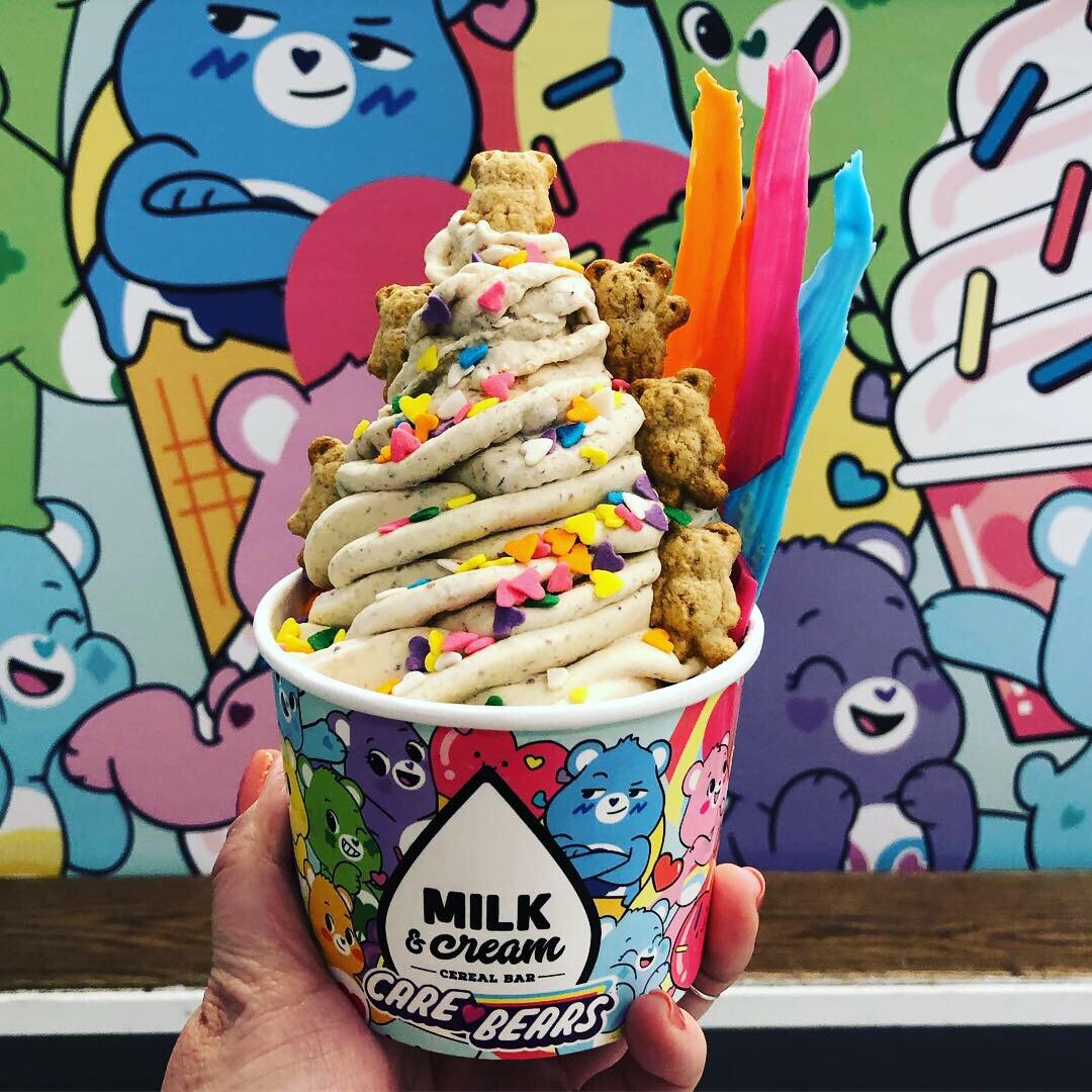 Um, Care Bears-themed ice cream!? Yes, please!