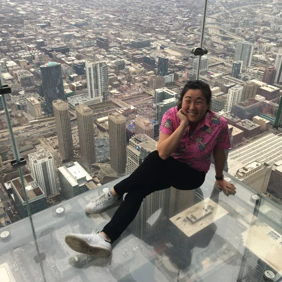 Rocko on the Skydeck!