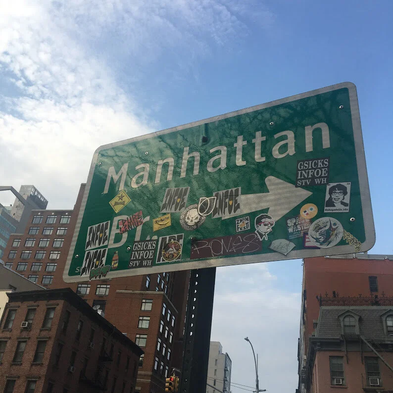 Entrance to Manhattan