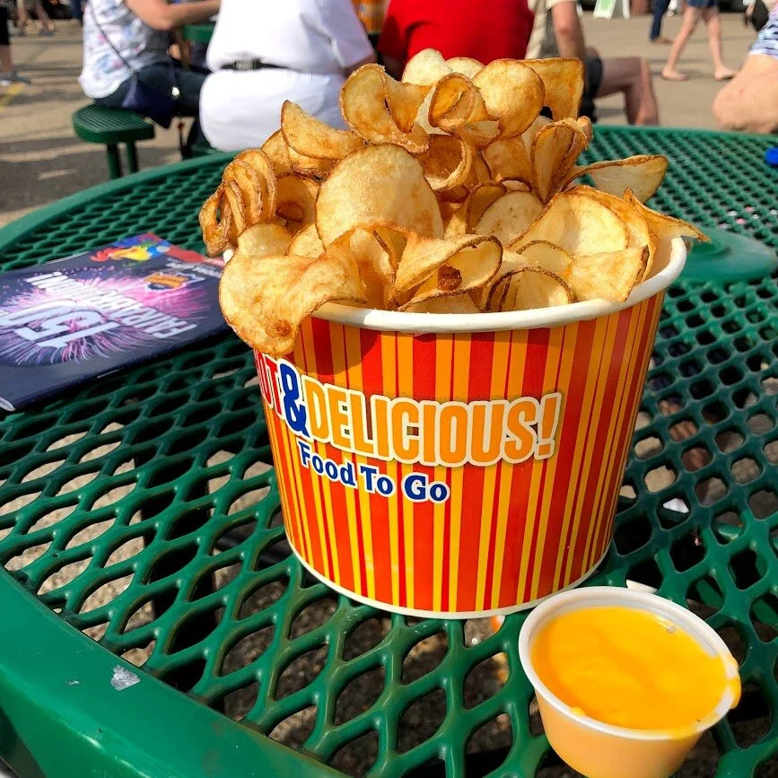 A TUB of potatoes!?