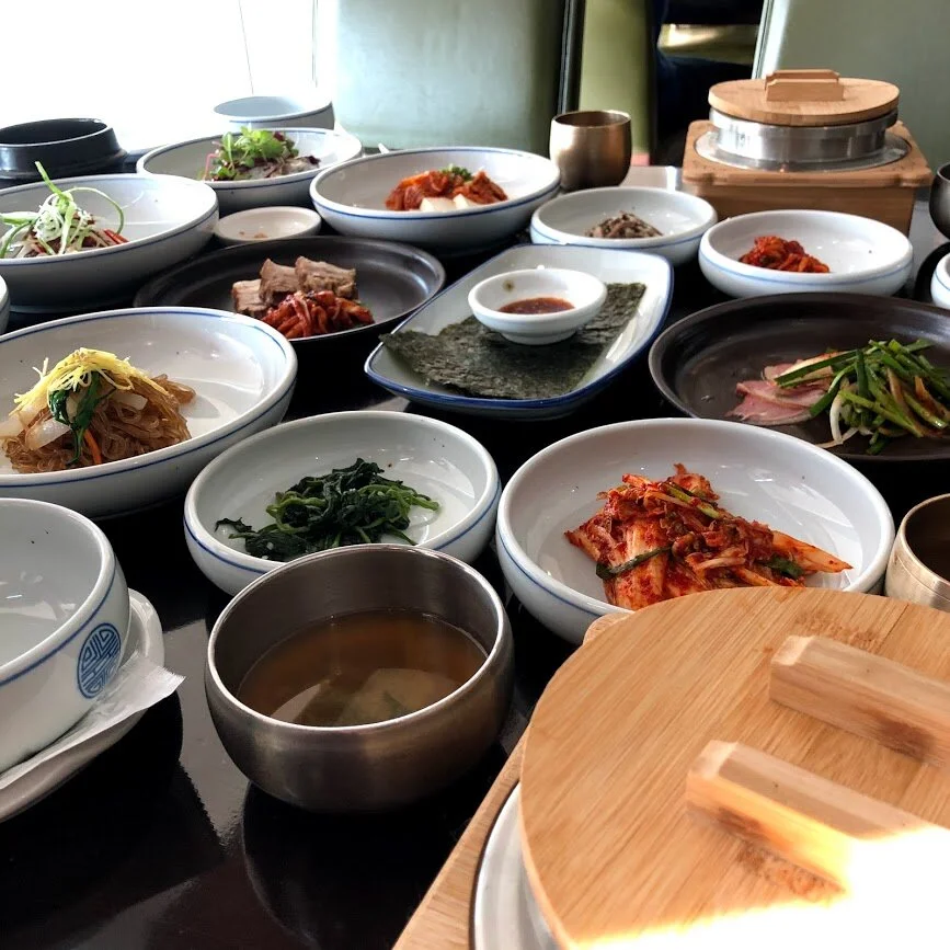A Traditional Korean meal!
