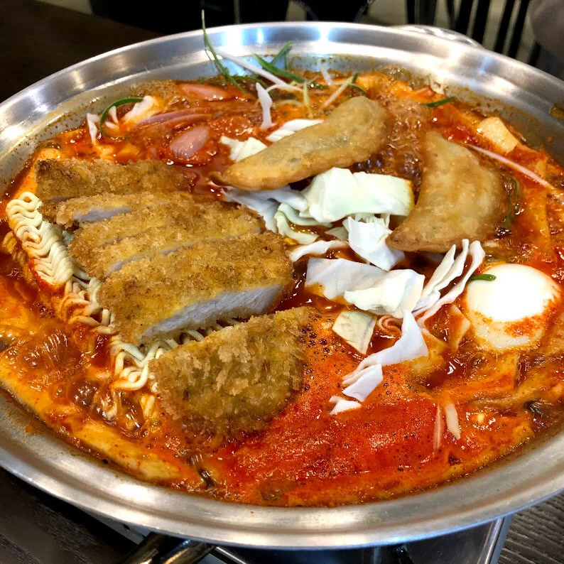 Tteokbokki with Dad!