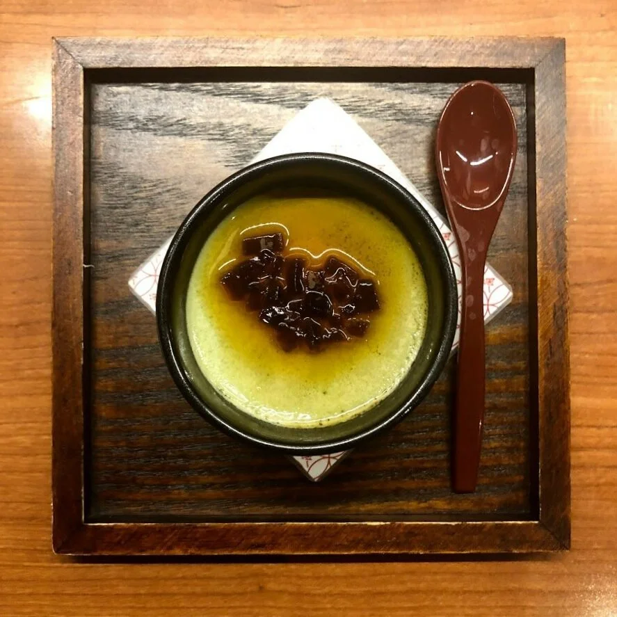 Japanese Matcha Pudding!?