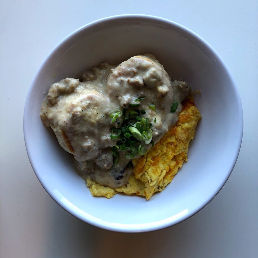 Hello biscuits & gravy!