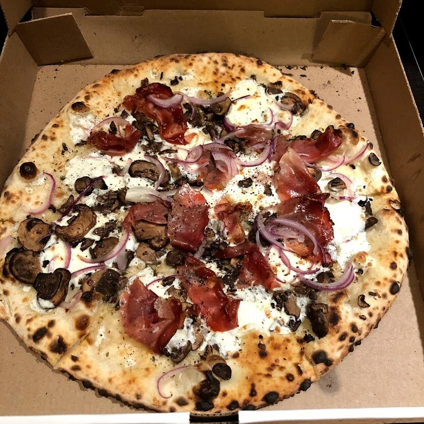 A pizza in quarantine