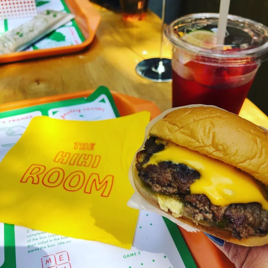 Cheeseburger sliders in Brooklyn!