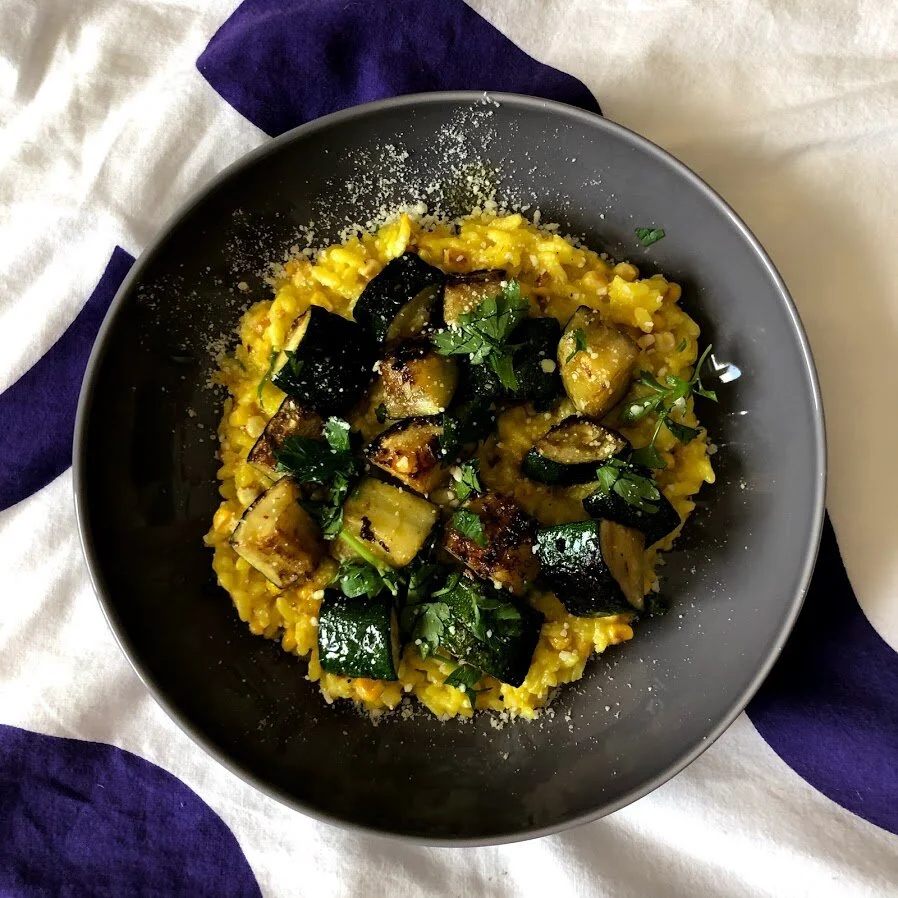 Summer vegetable risotto!