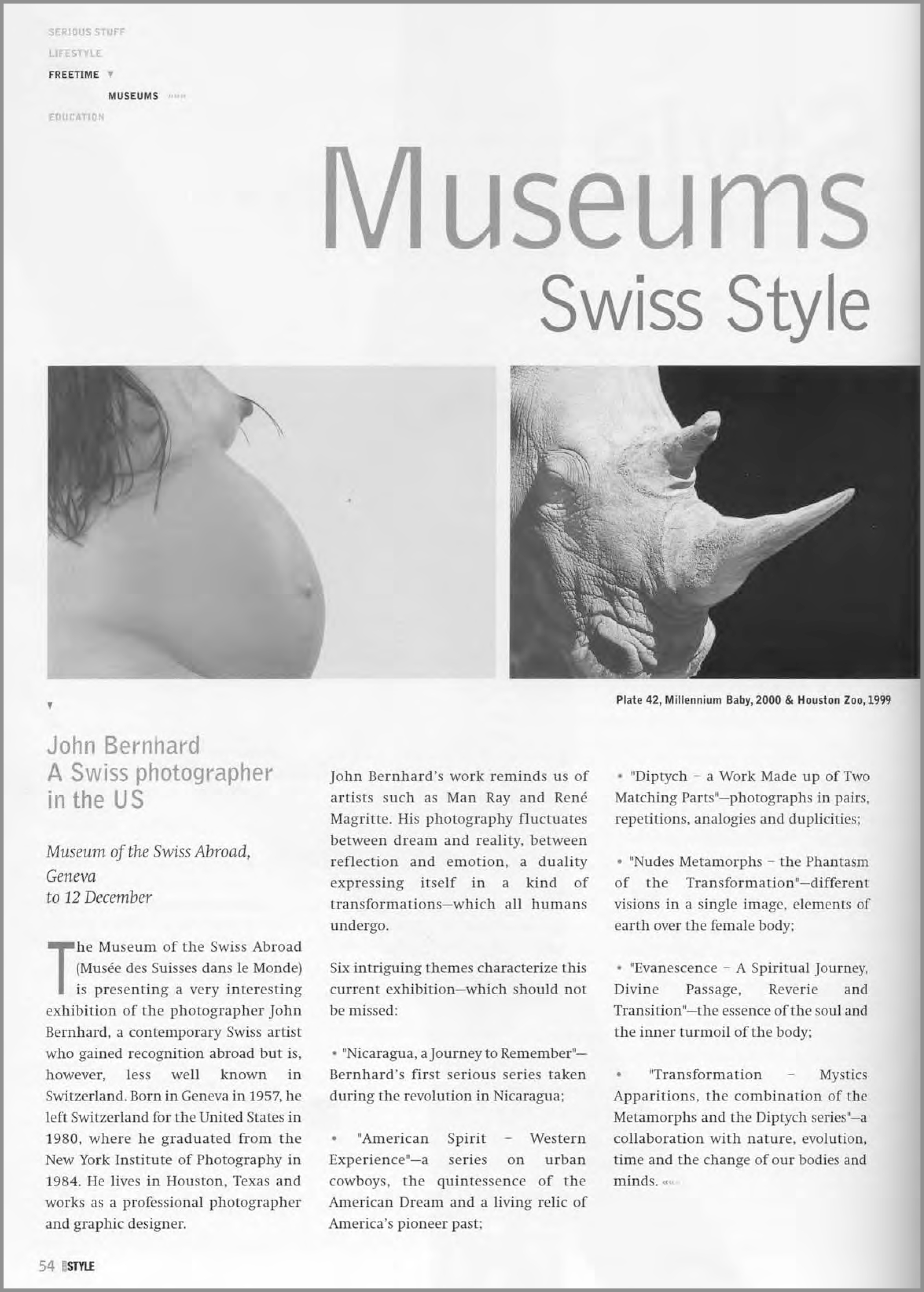 Museums Swiss Style