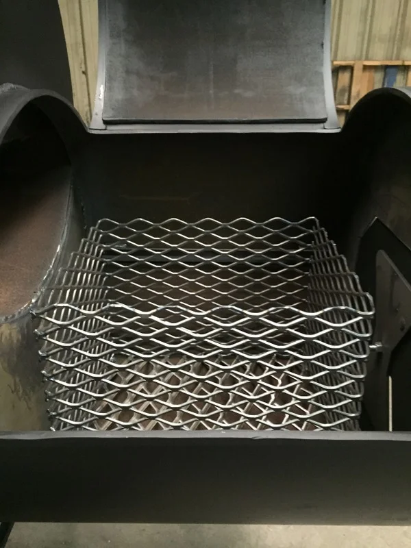 smoker firebox basket