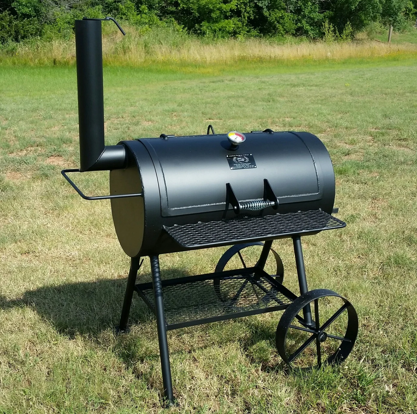 charcoal pit bbq