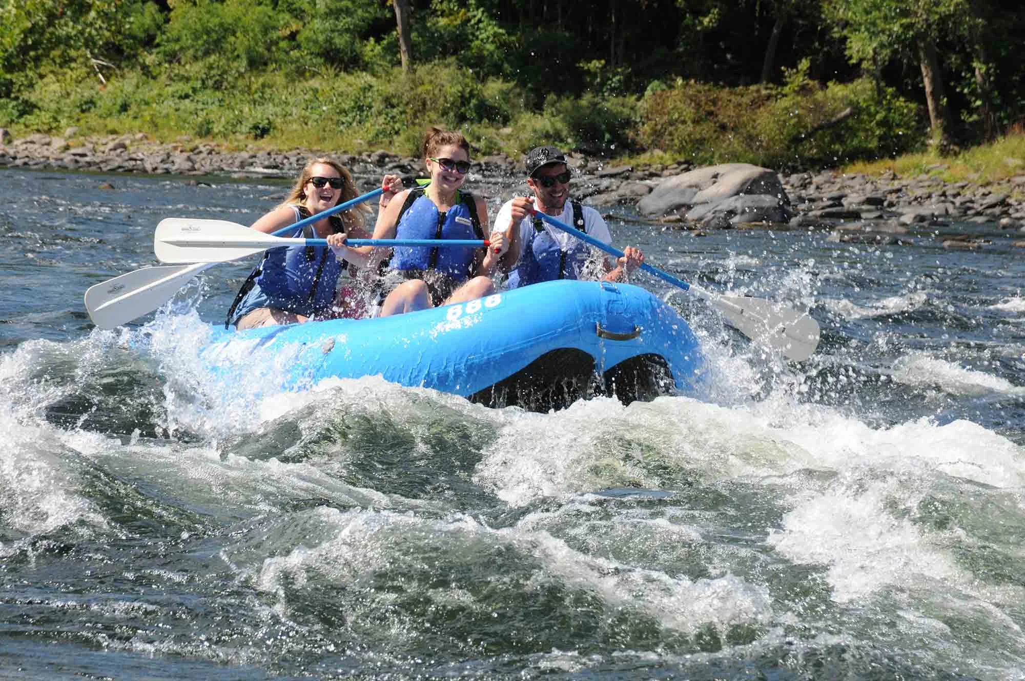 RAFTING: Kittatinny Canoes & Rafts in Barryville, NY