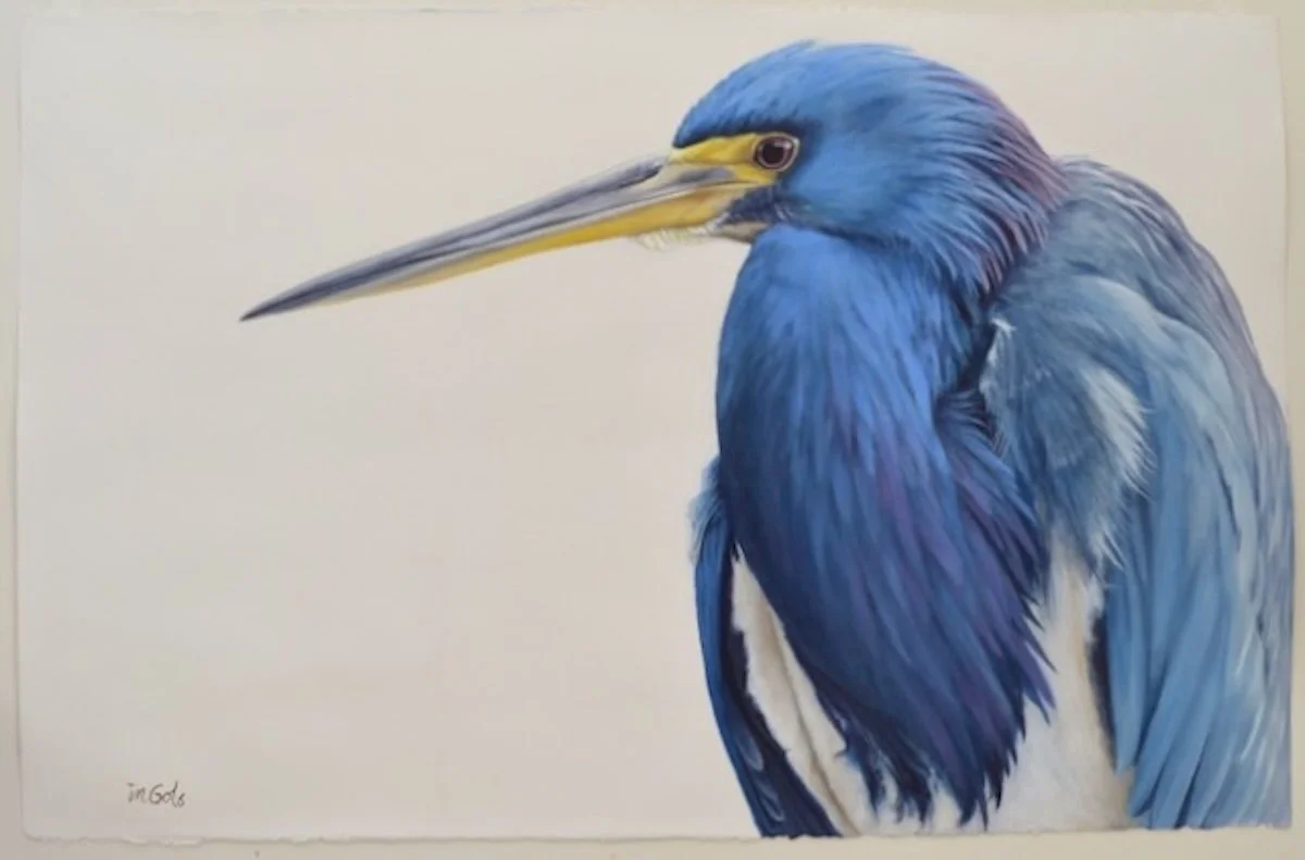 Looking For Love, 35x45 framed, Jane Ingols Art