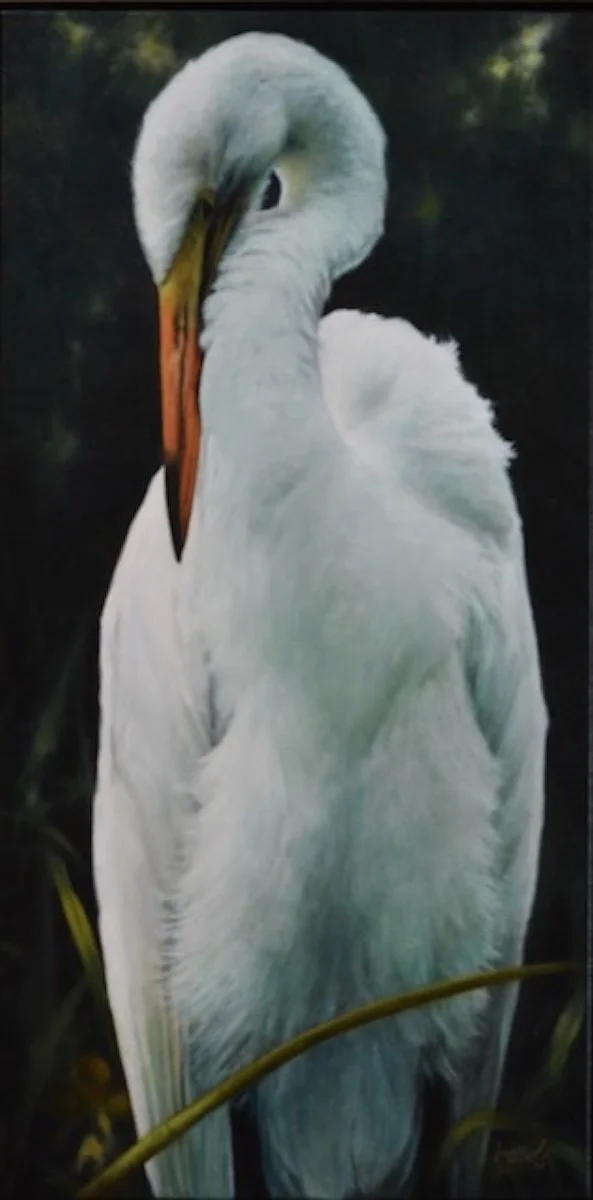 Rising Beauty, 31x16.5 framed, Jane Ingols Art