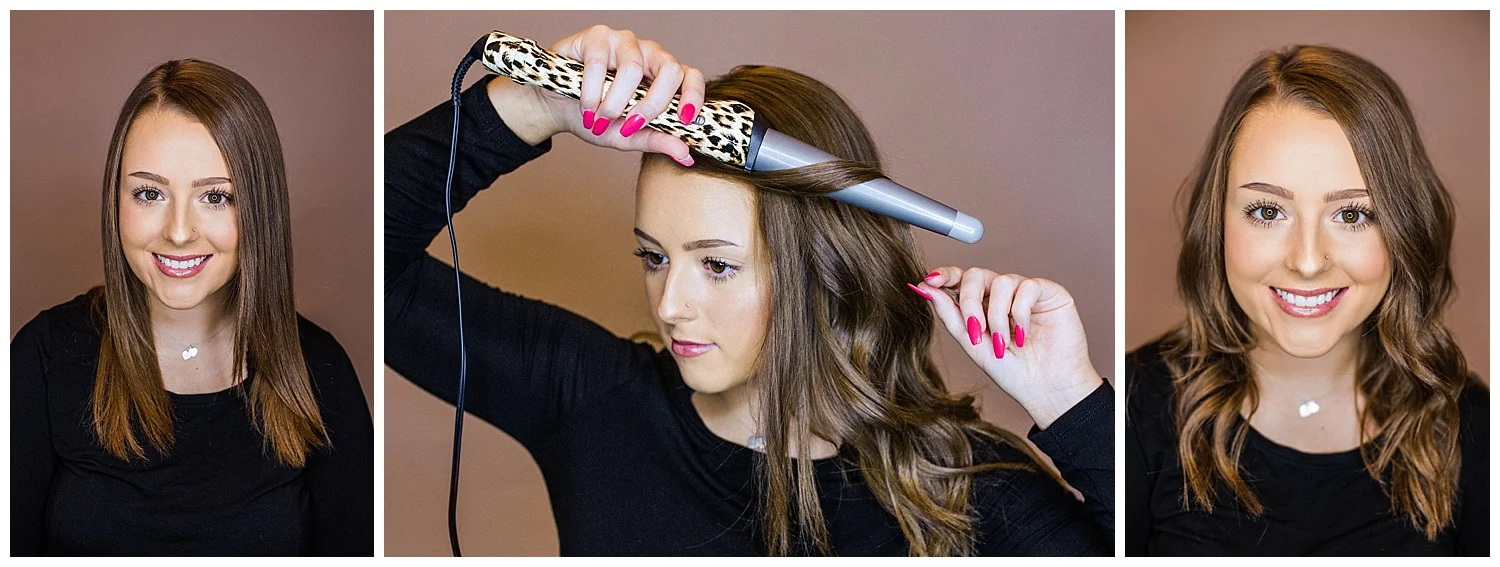 You can go for a simple & straight look...or, get out your wand and create a relaxed beach look with waves for days!