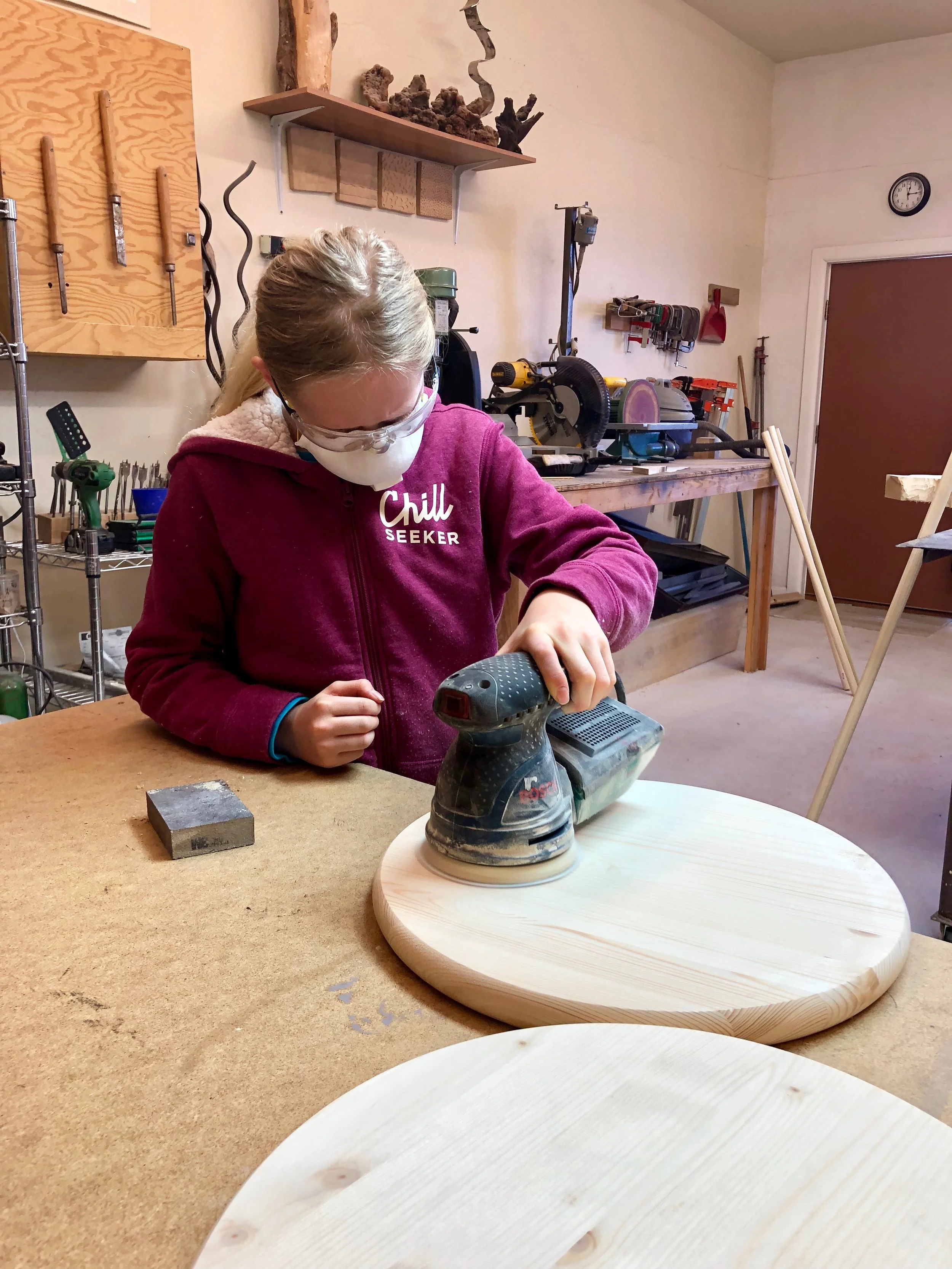 Mentoring Girls in the Studio