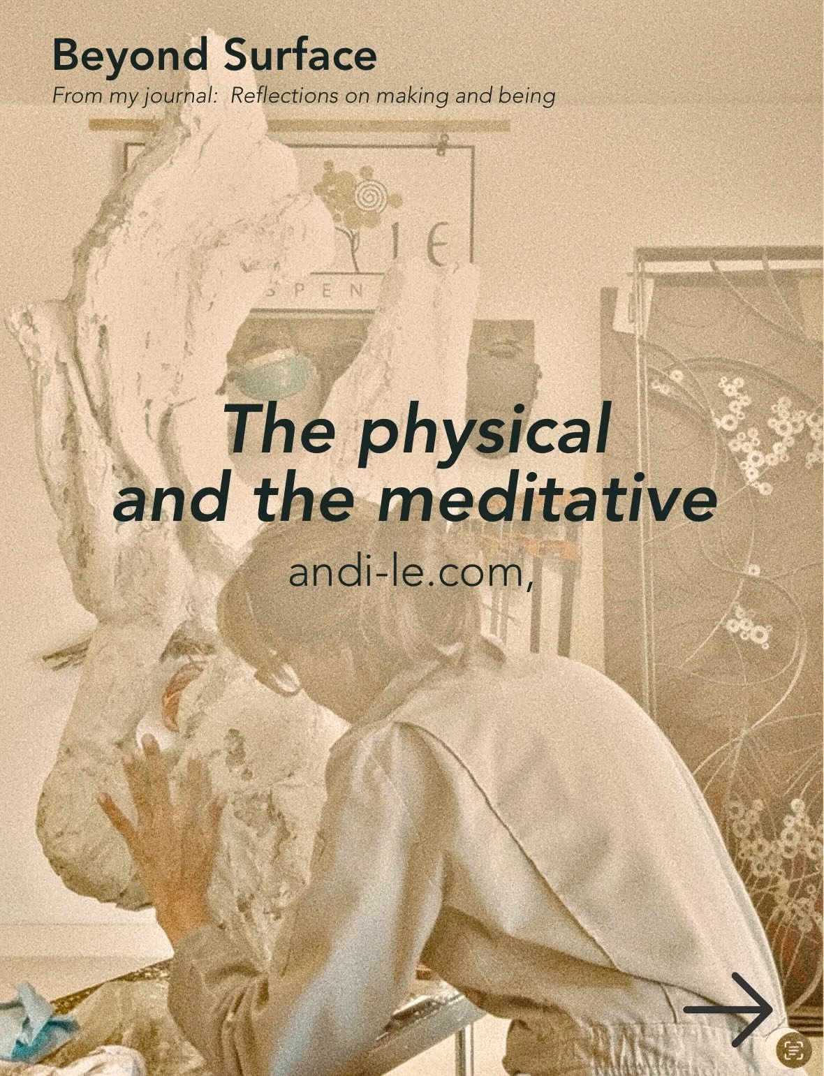 These short passages from my journal are meant to inspire, connect, show humility and the courage to create. As a creative, mentoring and sharing my processes has always been a priority. Sharing my journal??? 🤔. well, it&rsquo;s part of the process 