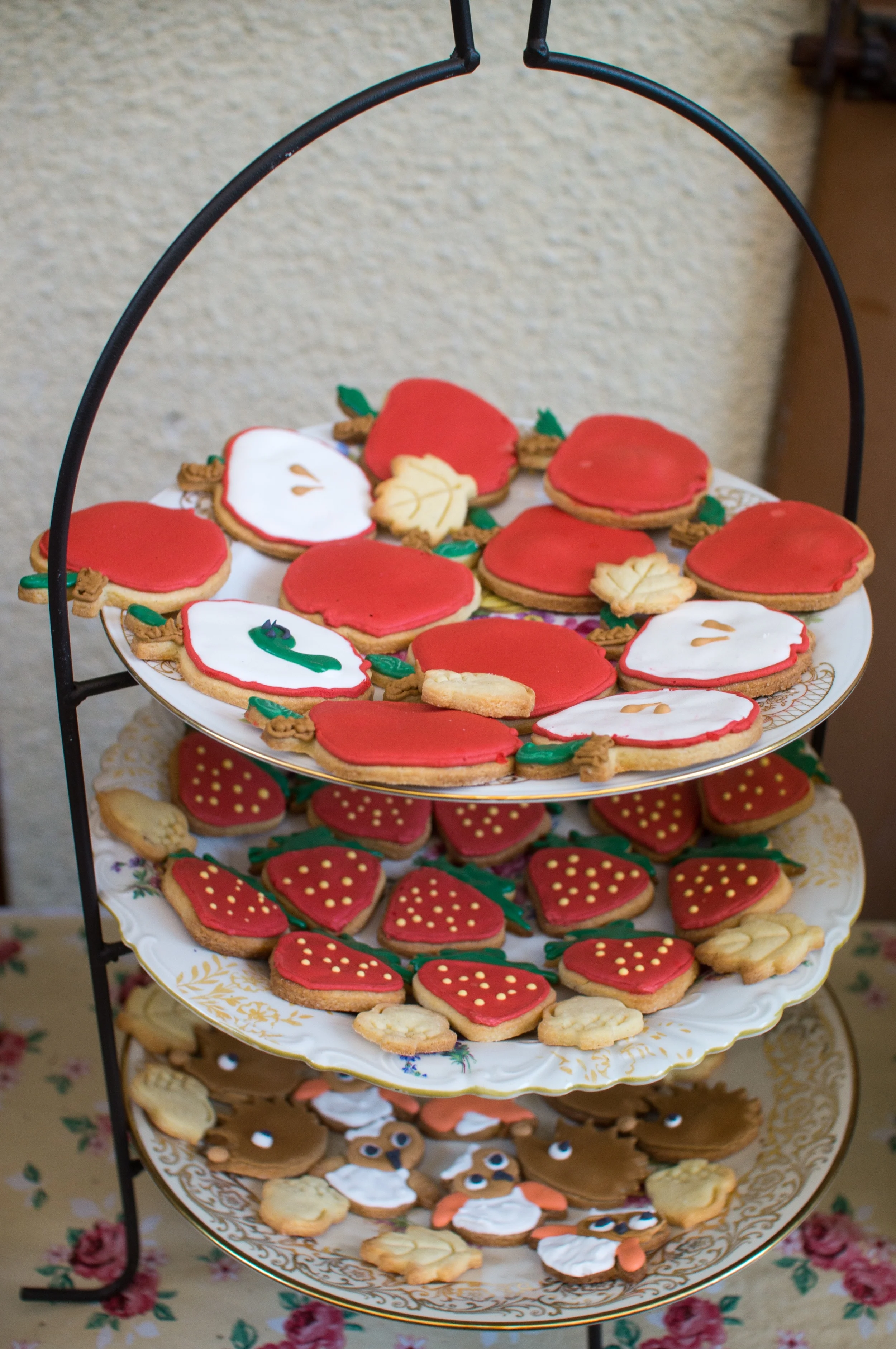 Woodland Cookies Royal Icing Wald und Wiesen Kekse .jpg