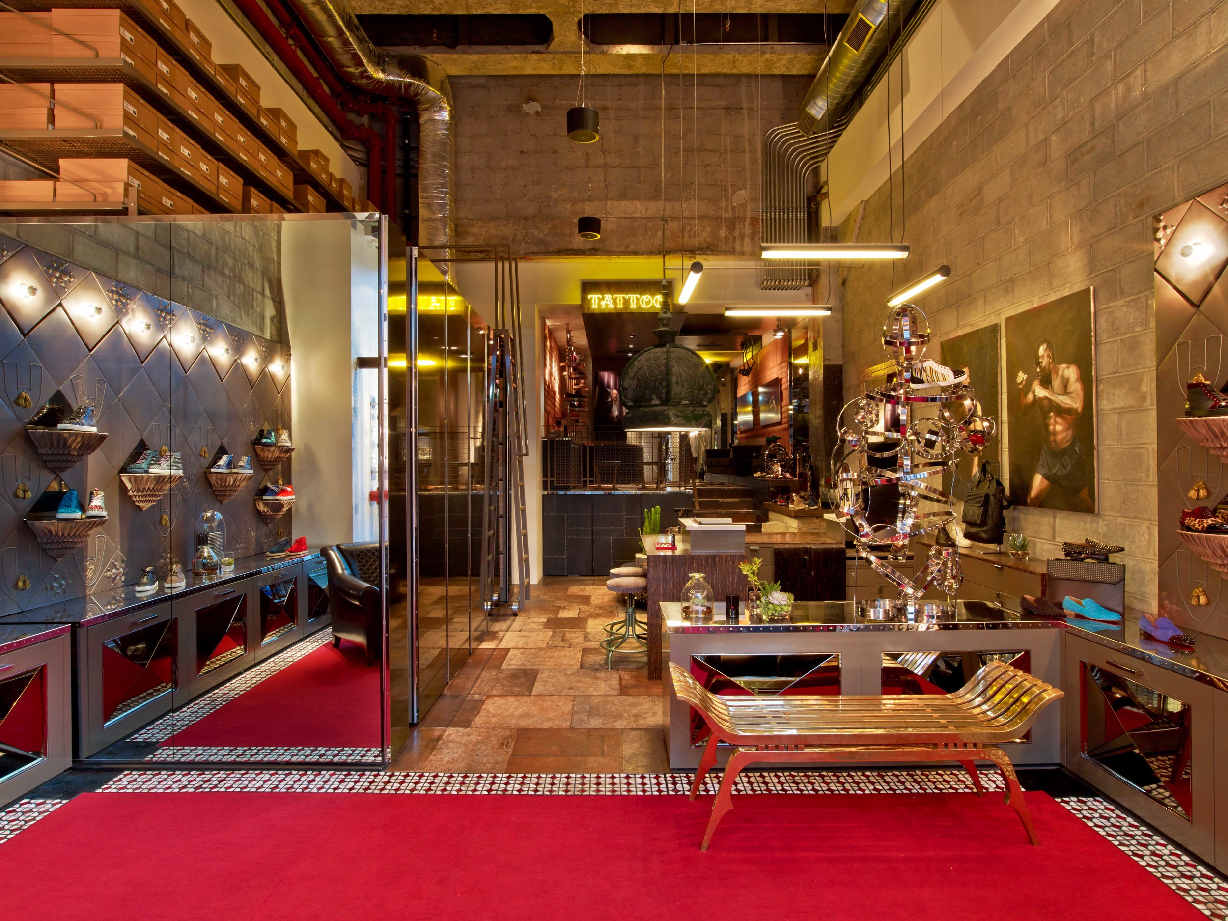 Peek Inside Christian Louboutin's New Copley Place Boutique