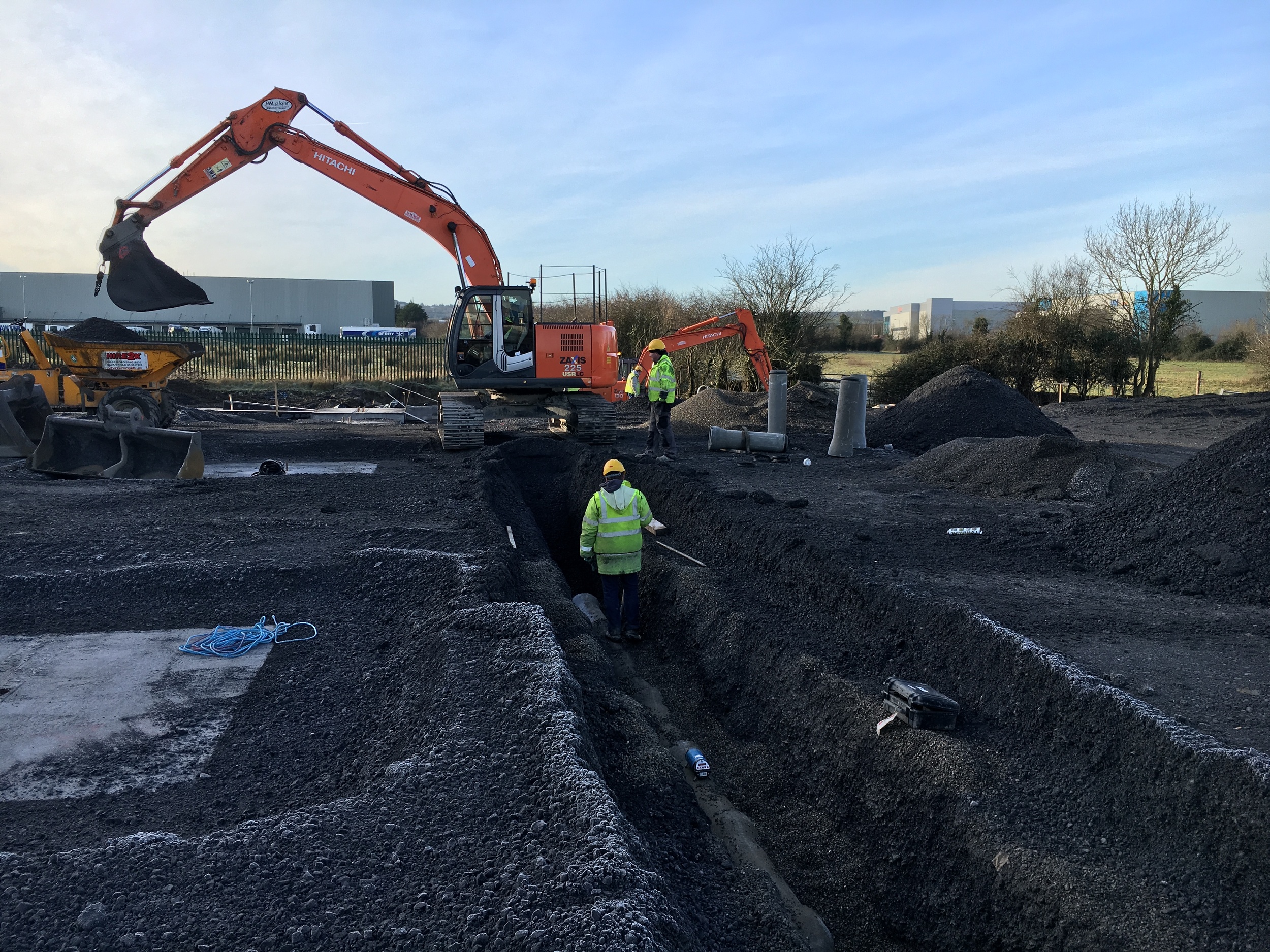 Castlebrowne's Project - Greenogue Warehouse Construction Phase