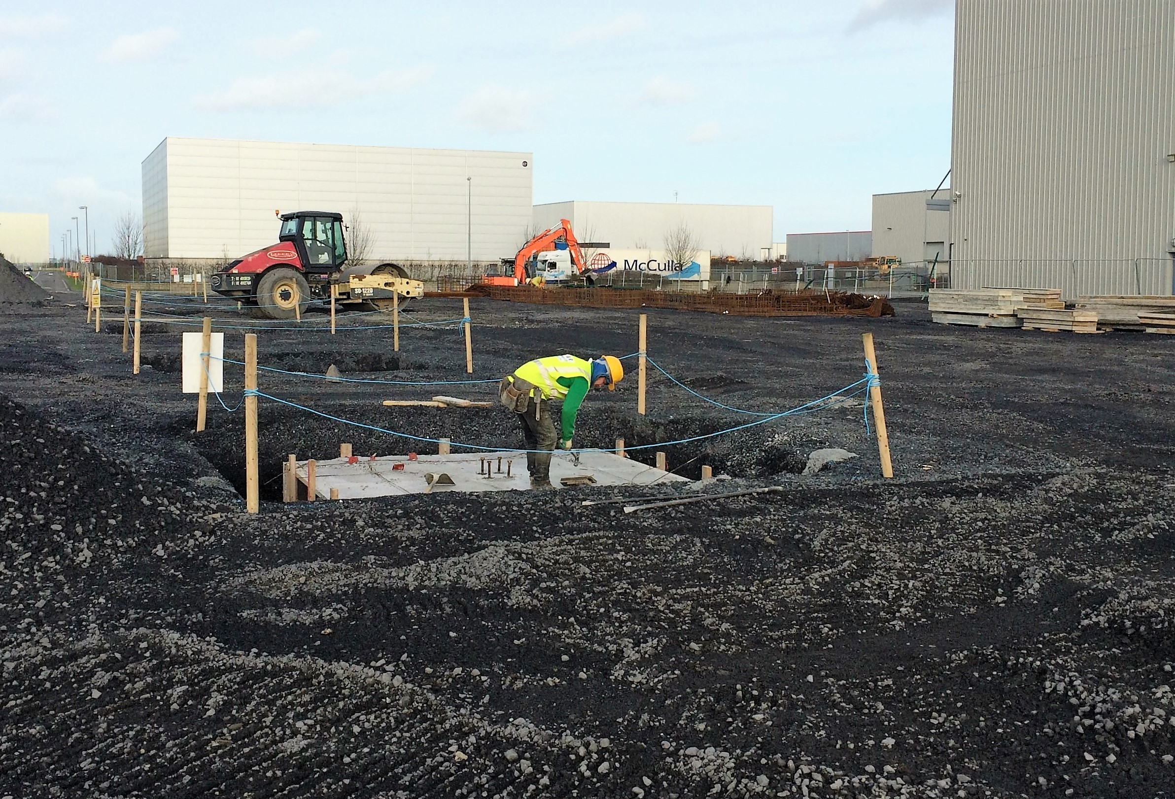 Castlebrowne's Project - Greenogue Warehouse Construction Phase