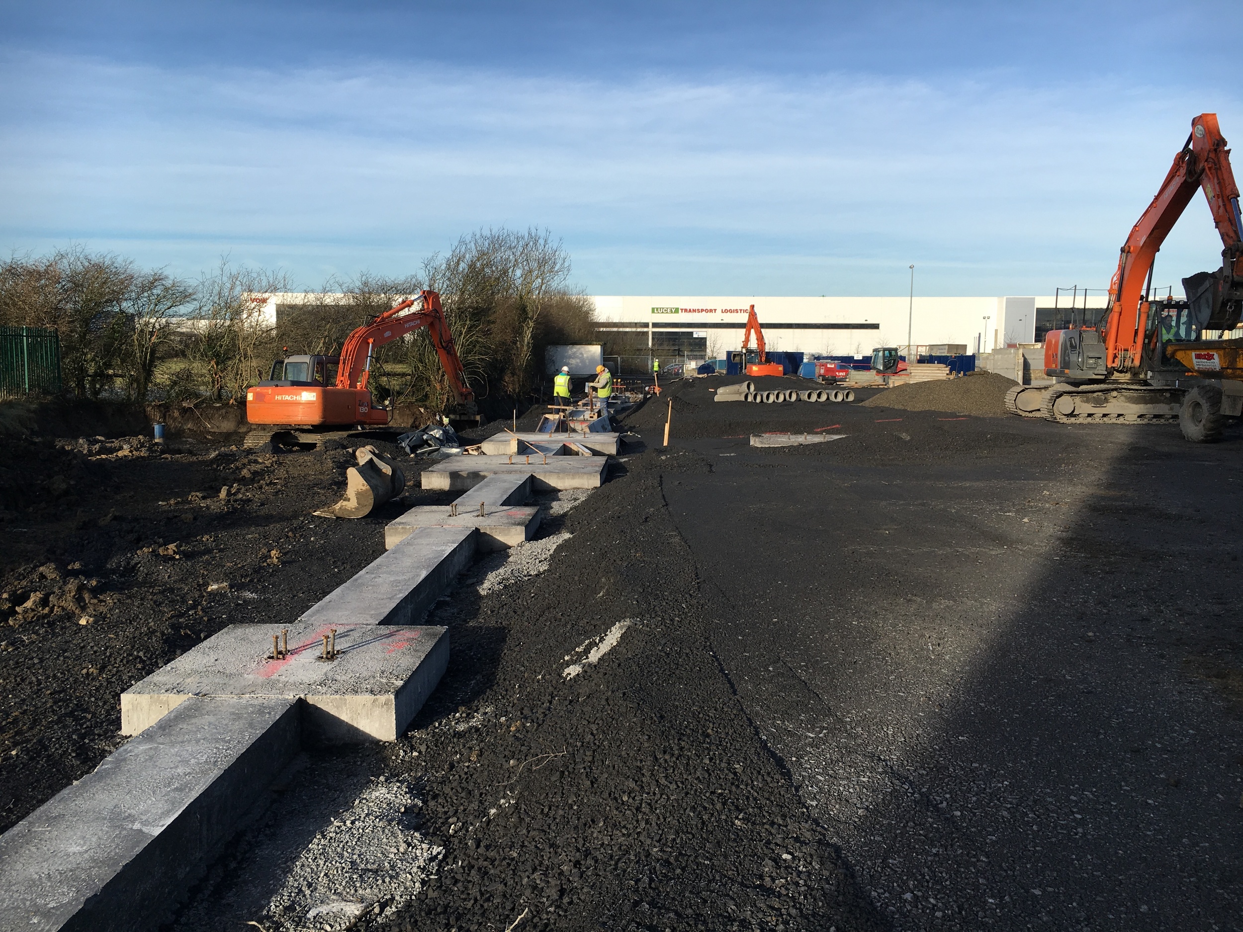 Castlebrowne's Project - Greenogue Warehouse Construction Phase