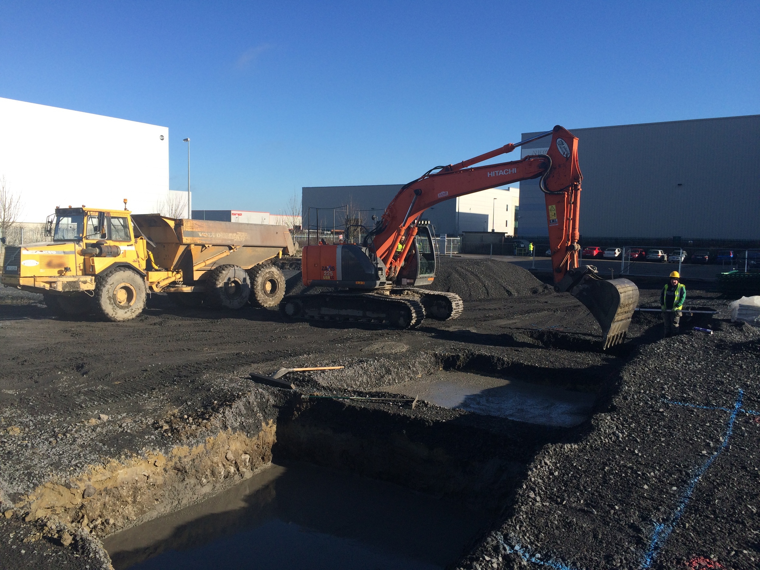 Castlebrowne's Project - Greenogue Warehouse Construction Phase