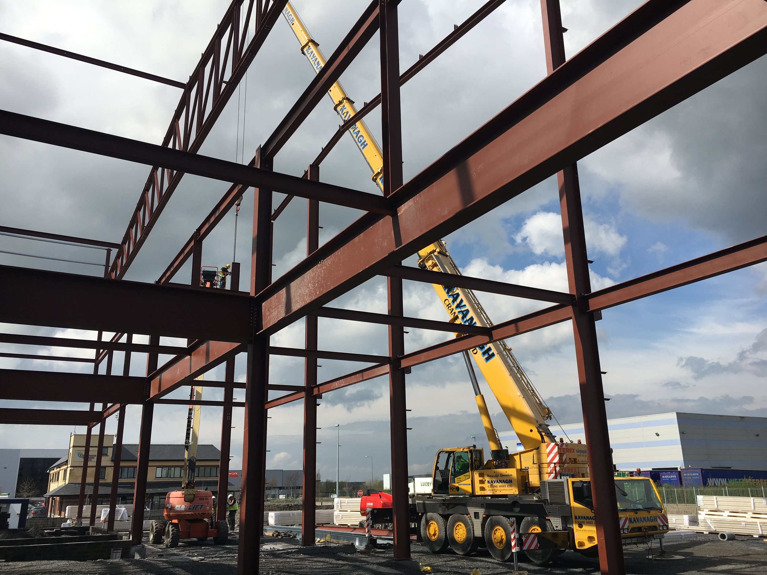 Castlebrowne's Project - Greenogue Warehouse Construction Phase