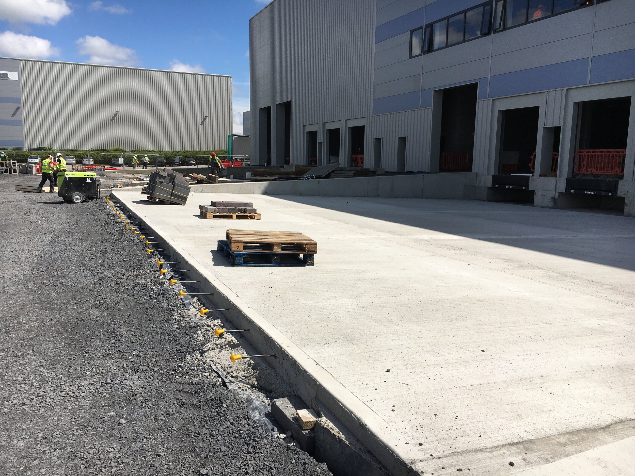 Castlebrowne's Project - Greenogue Warehouse Construction Phase