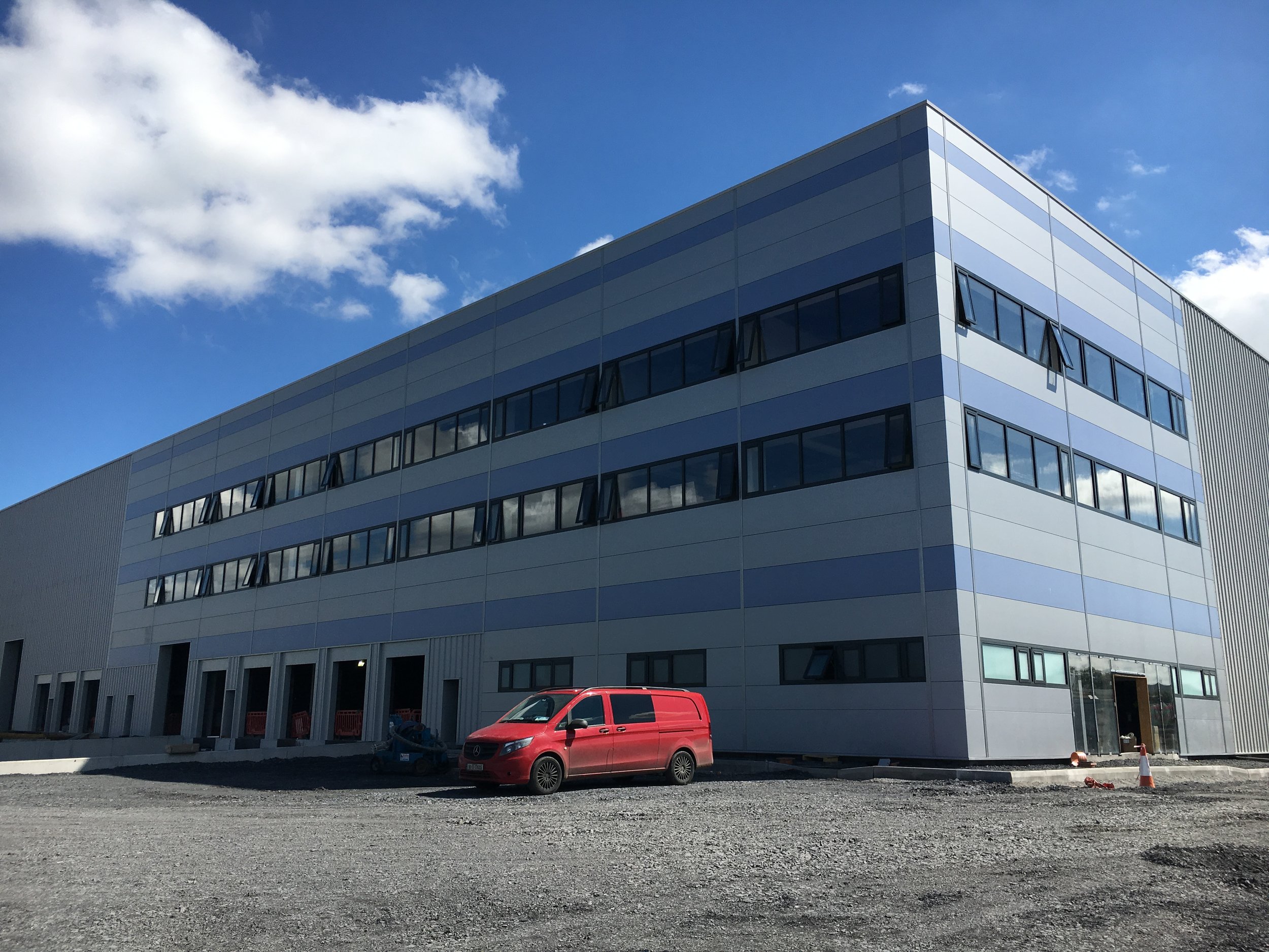 Castlebrowne's Project - Greenogue Warehouse Construction Phase