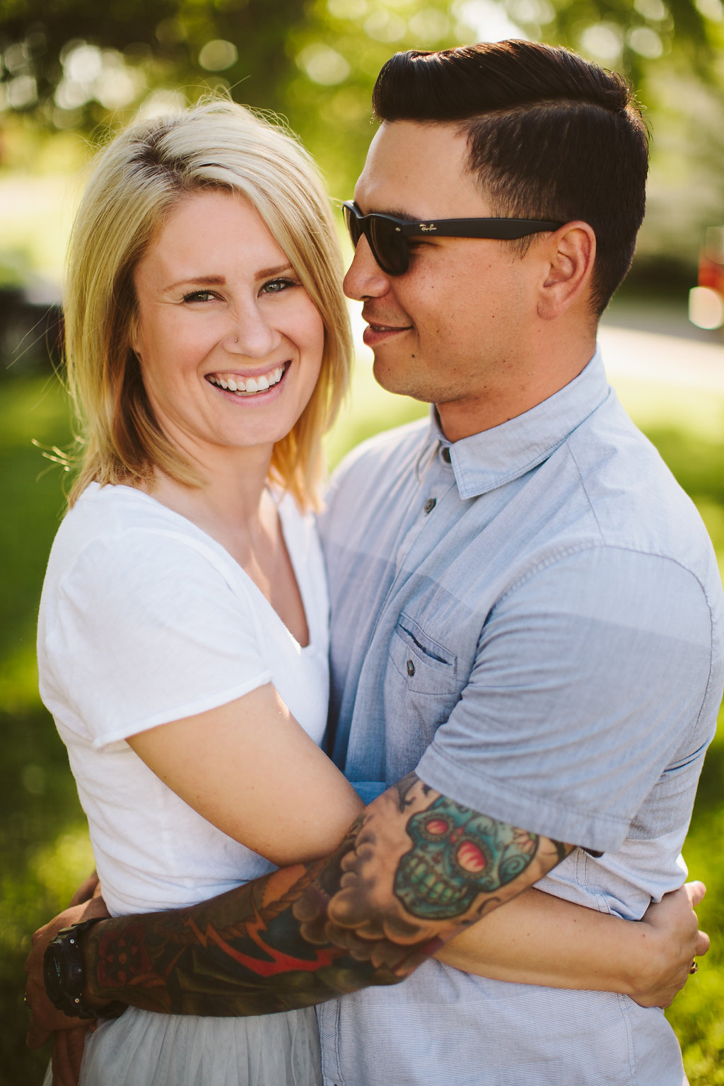 Anniversary portrait session Michigan