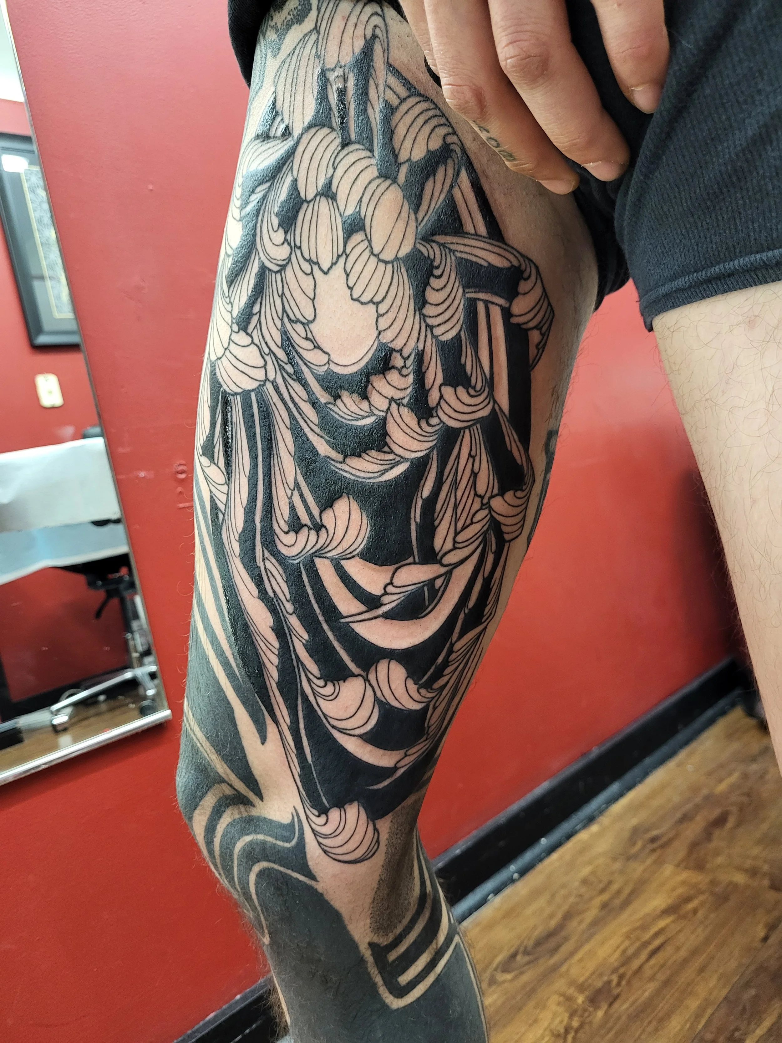Flower Tattoo by Ian Efrom