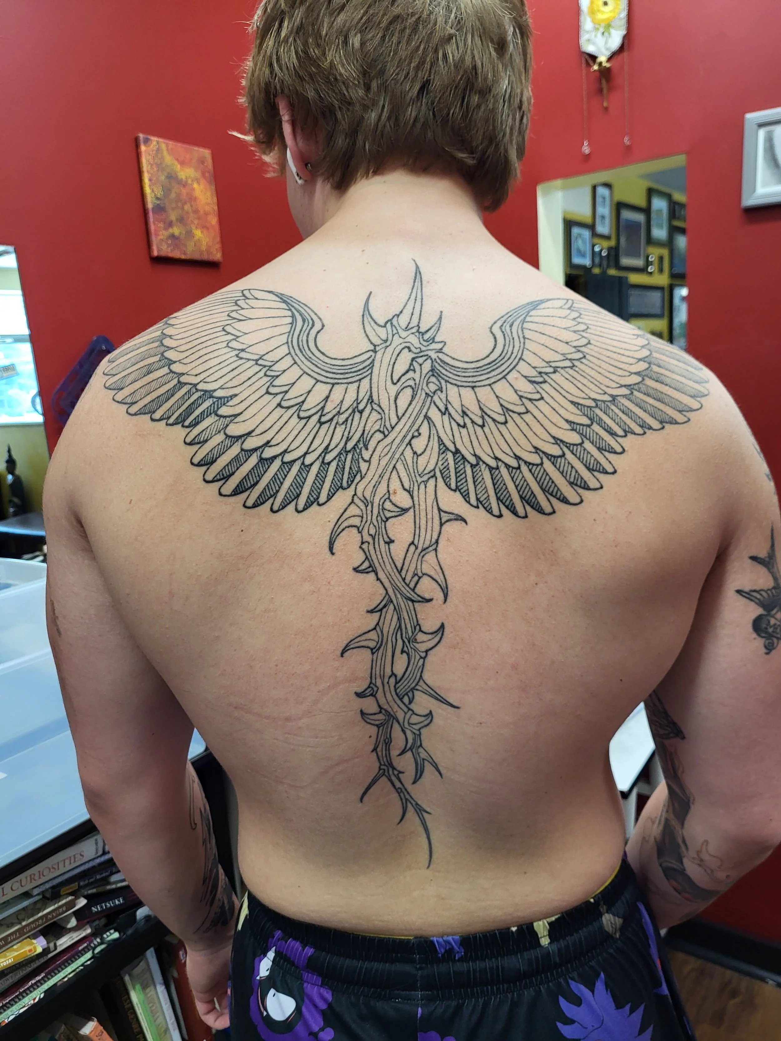 Wings Tattoo by Ian Efrom