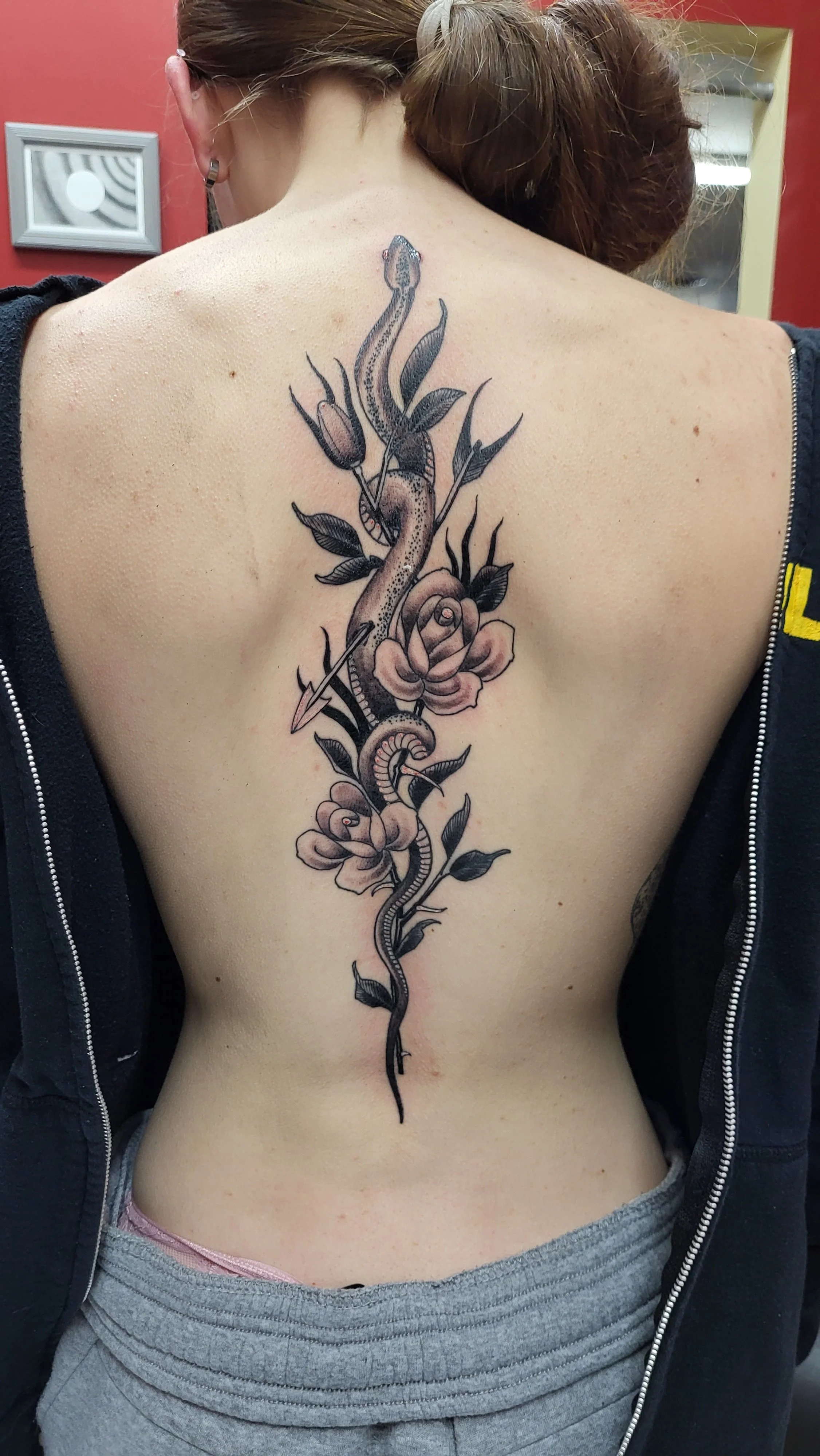  Snake Tattoo by Ian Efrom 