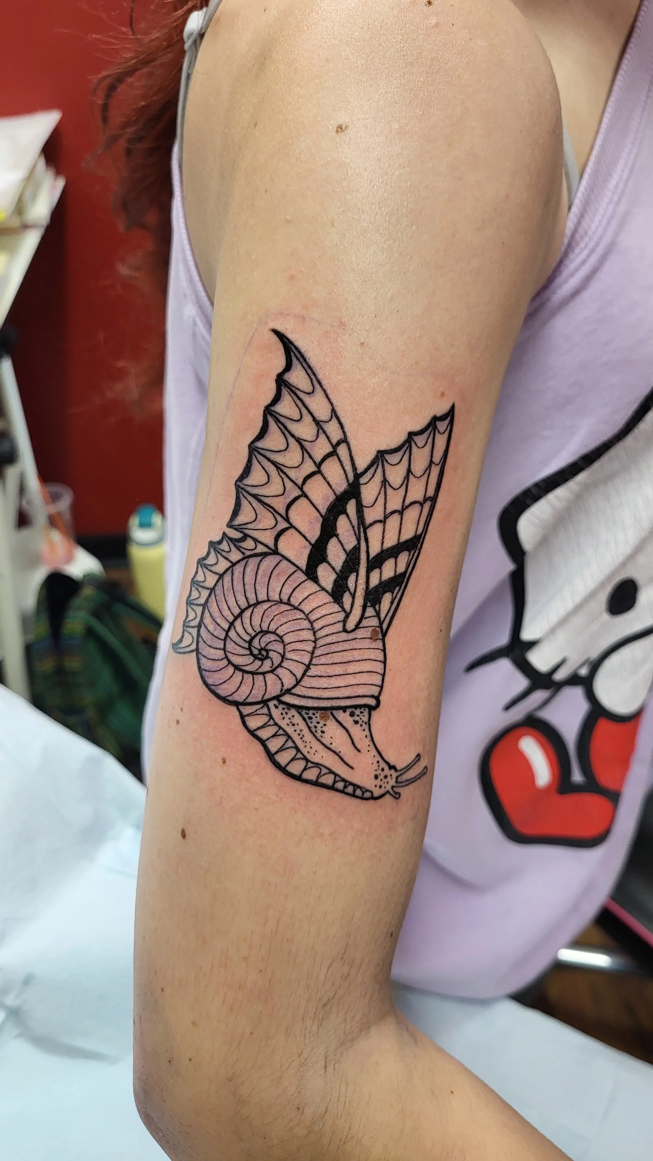 Snail Tattoo by Ian Efrom