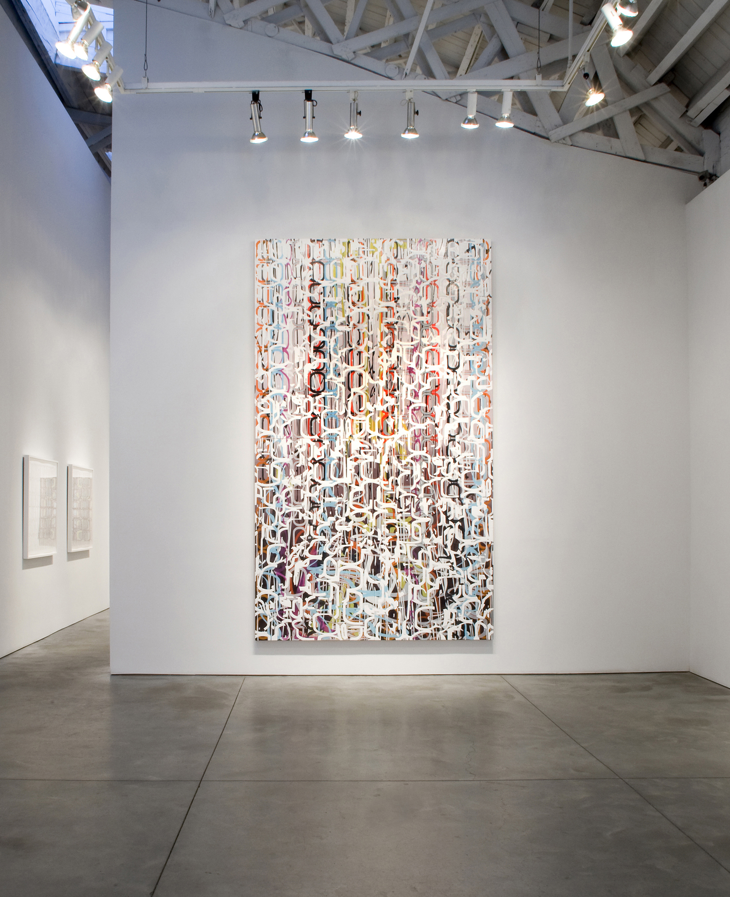  [installation] &nbsp; Recursions,&nbsp; 2008 Paintings, framed works on paper Dimensions variable 