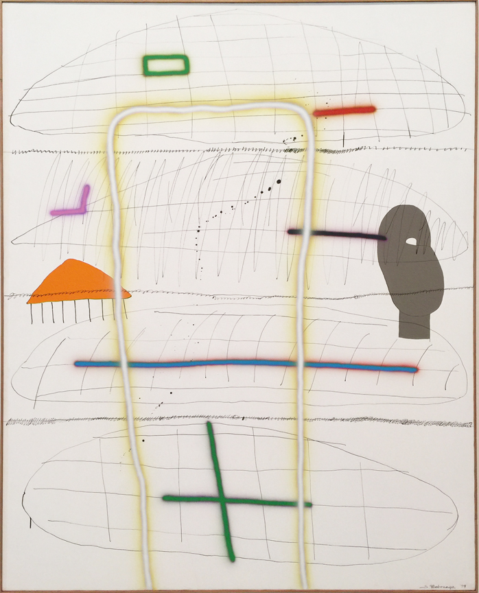 Sadamasa Motonaga, ine, Line, Line, 1979. 
