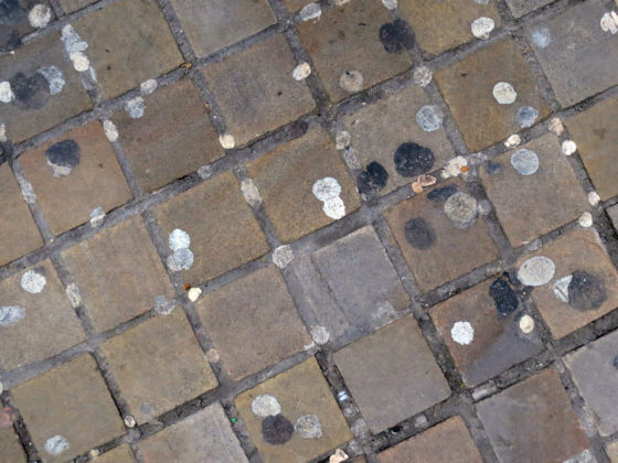 CHRISTIAN MARCLAY, Chewing Gum (video still) , 2016 Single-channel projected animation, silent